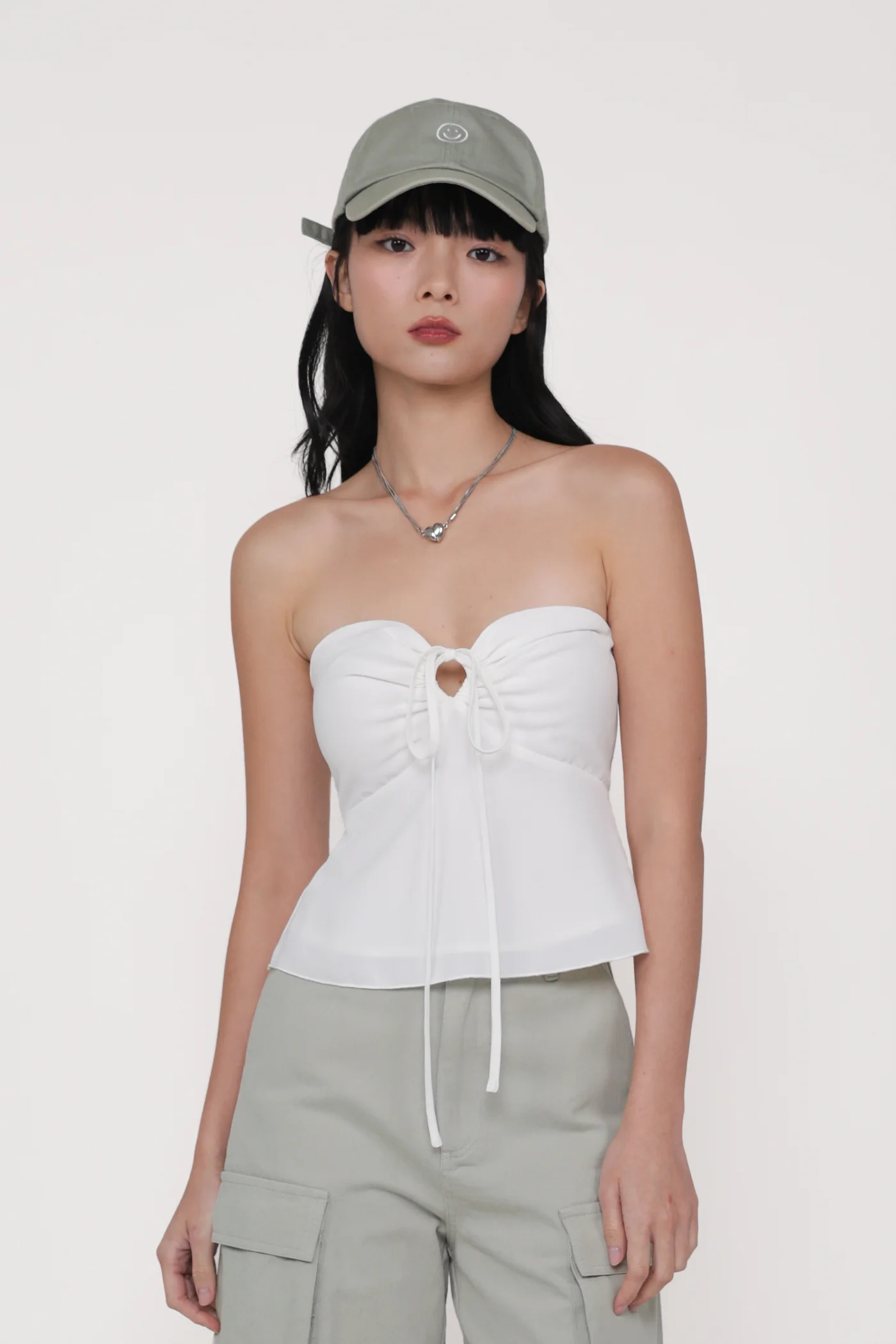 Dion Keyhole Halter Padded Top - Image 3