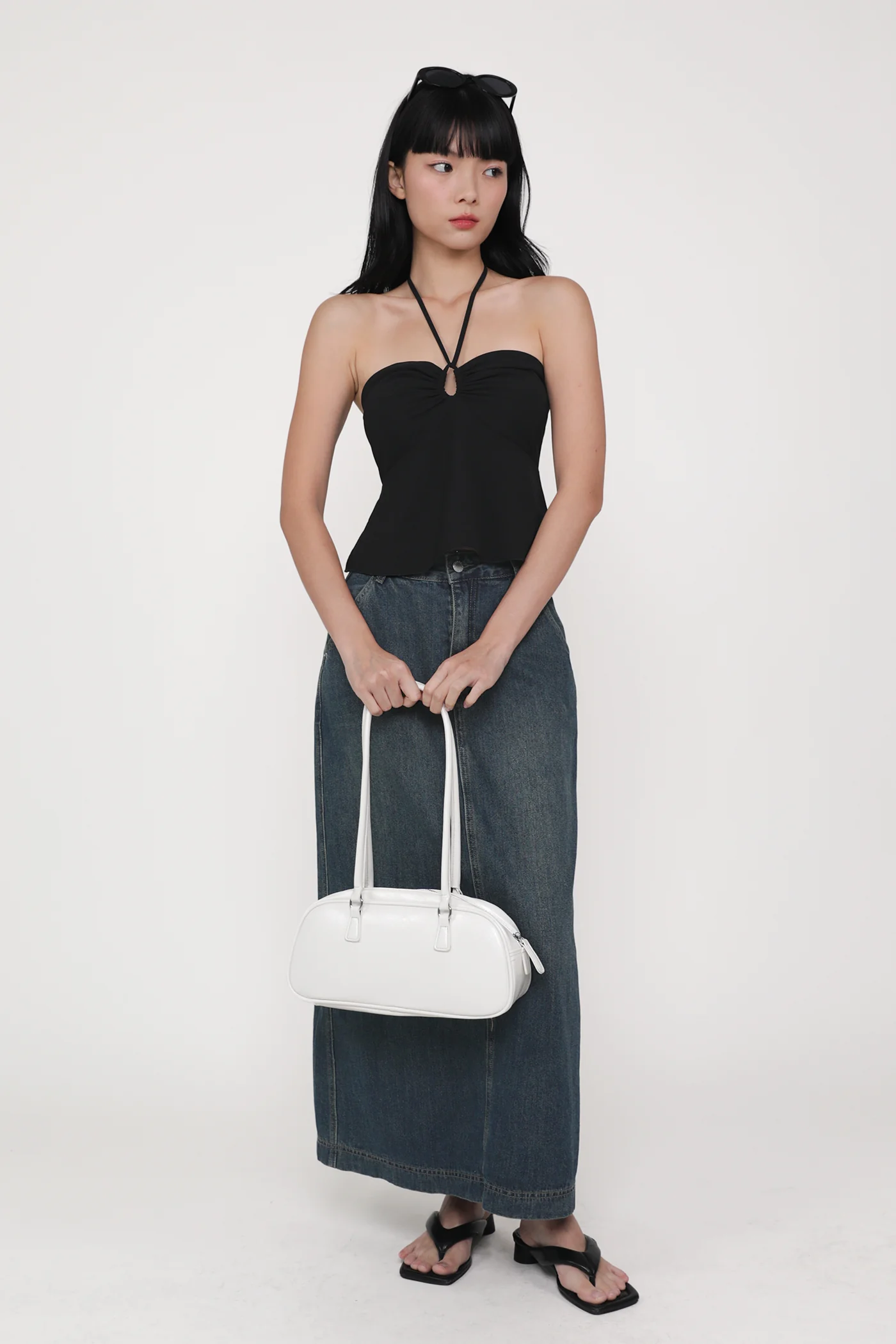 Dion Keyhole Halter Padded Top - Image 8
