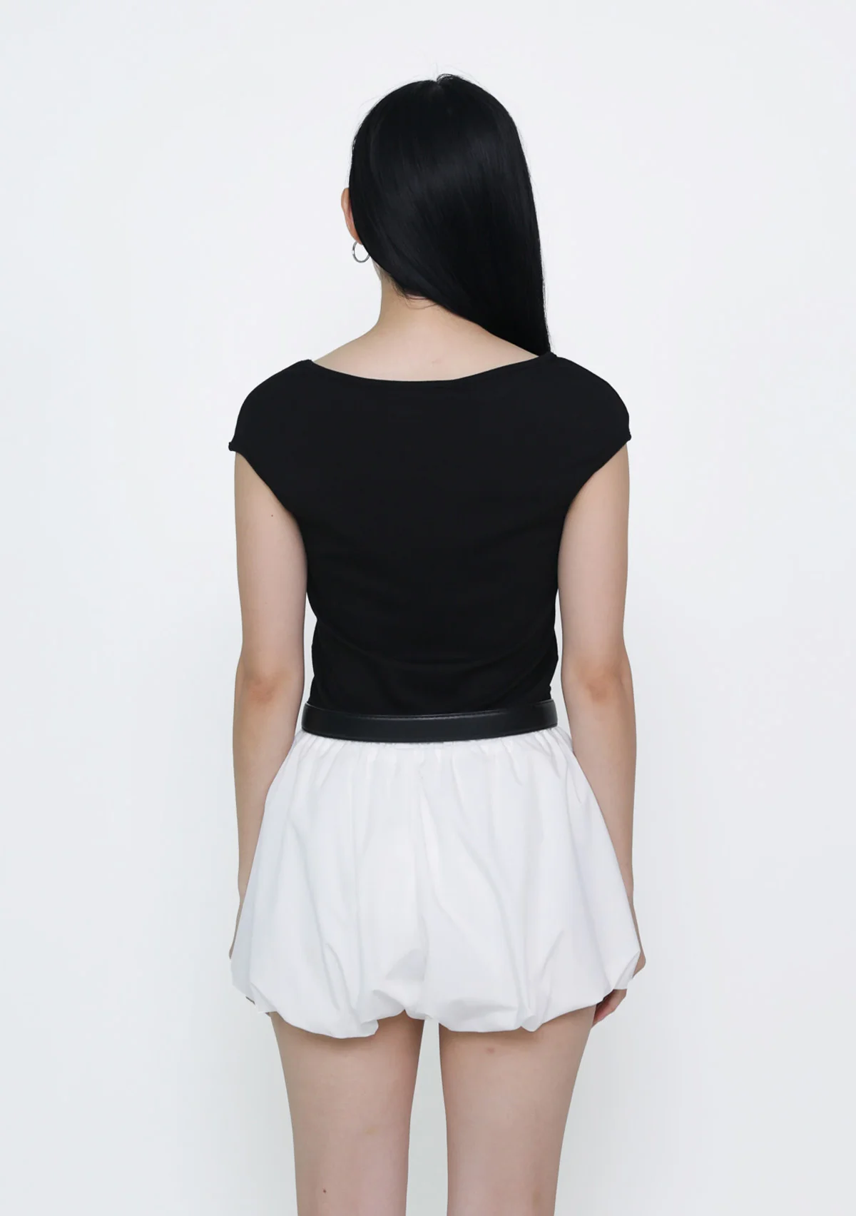 Drea Basic Boat Neck Top - Image 19