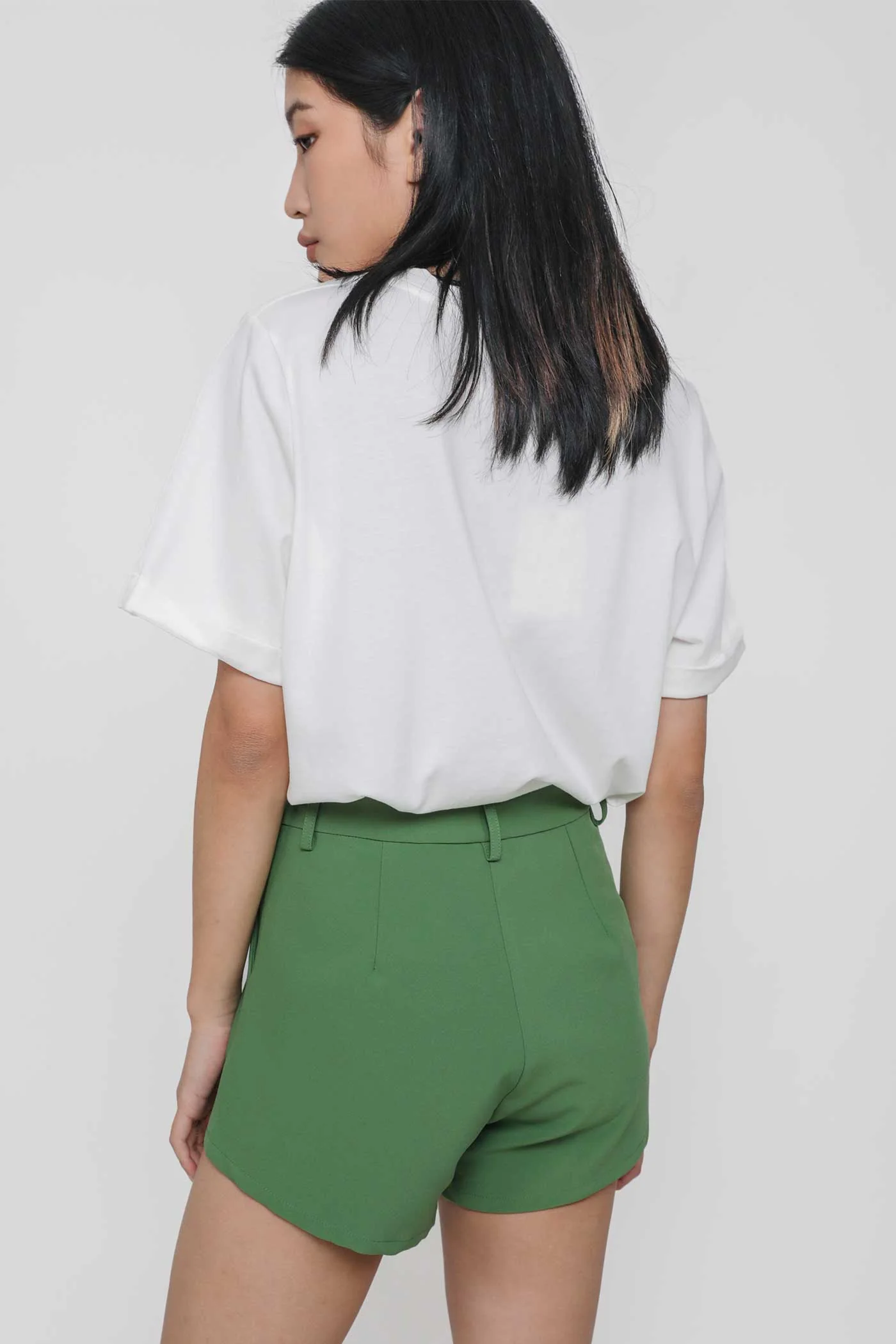 Drew Curved Hem Shorts - Image 13
