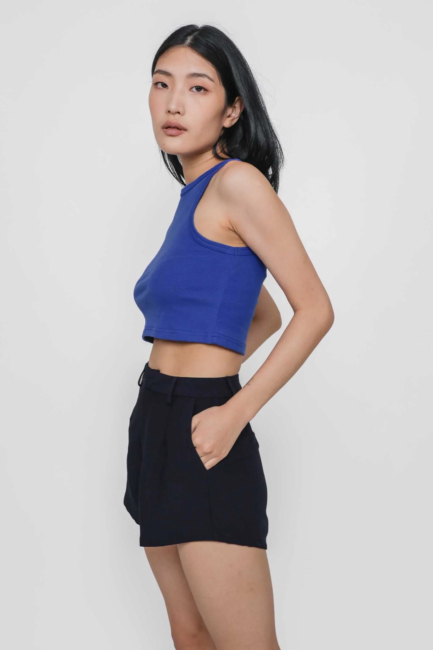 Drew Curved Hem Shorts - Image 18