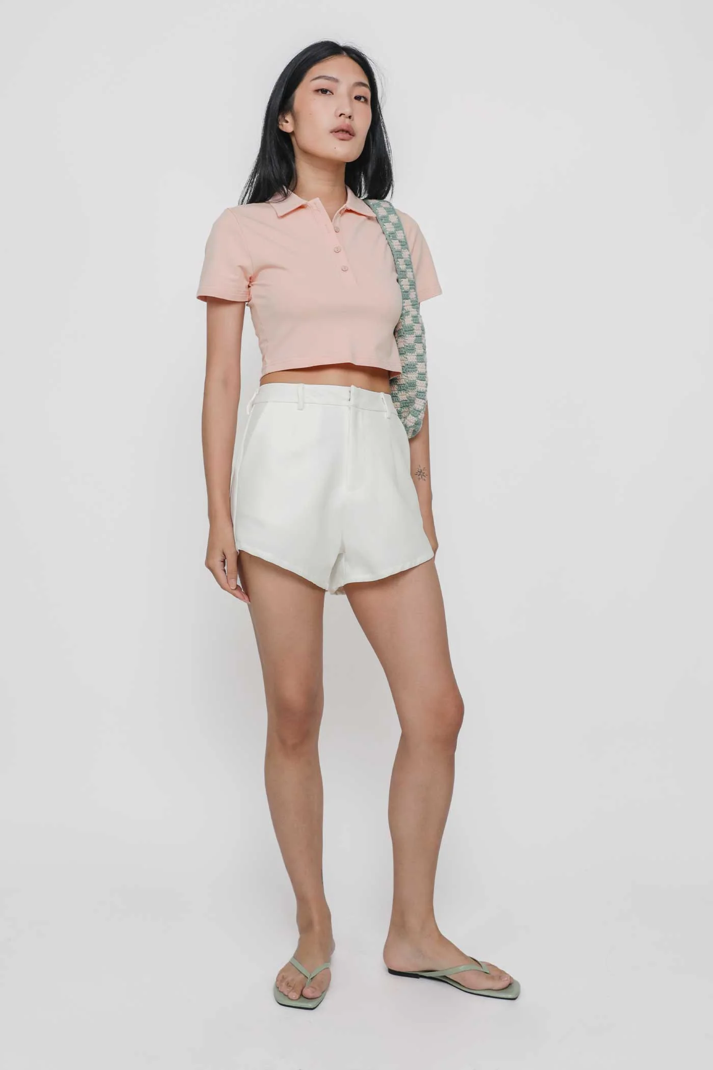 Drew Curved Hem Shorts - Image 3