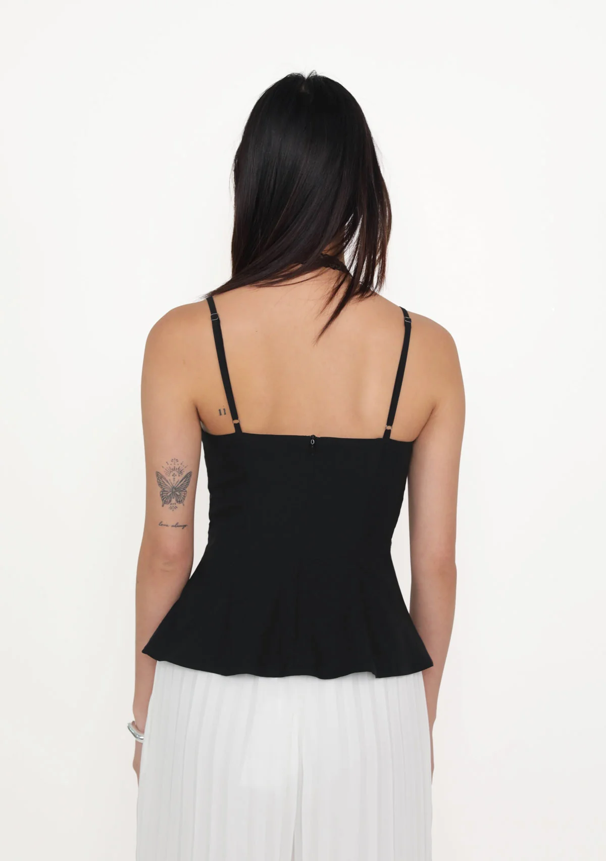 Dulcie Peplum Padded Top - Image 10