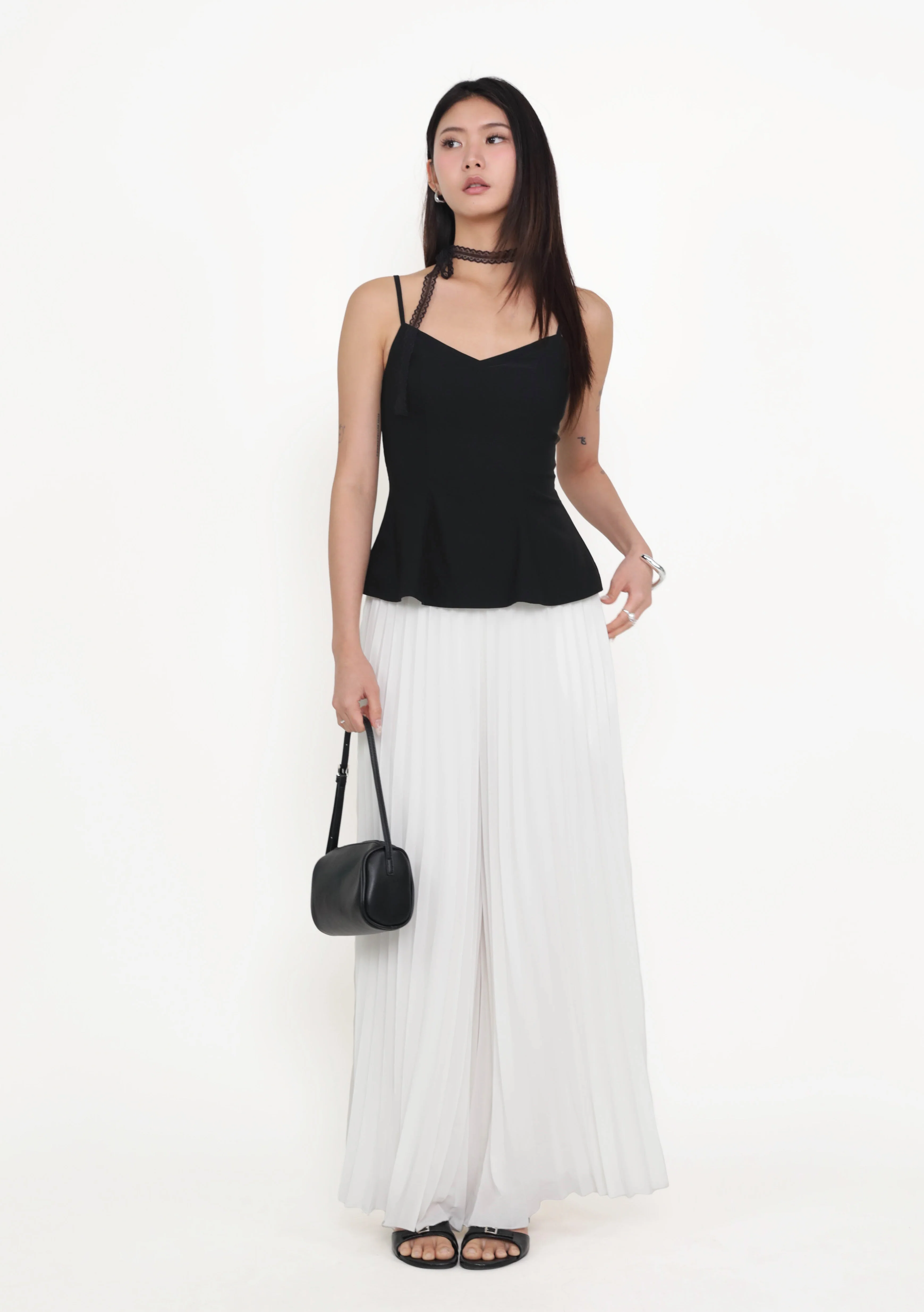 Dulcie Peplum Padded Top - Image 2