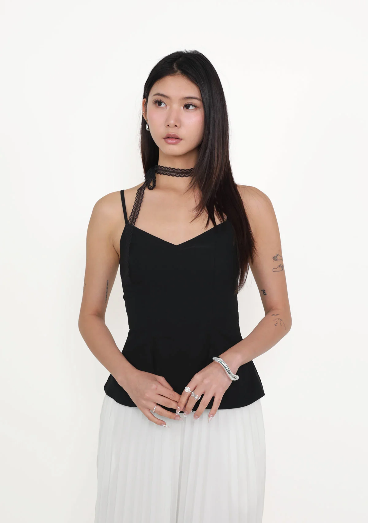 Dulcie Peplum Padded Top - Image 7