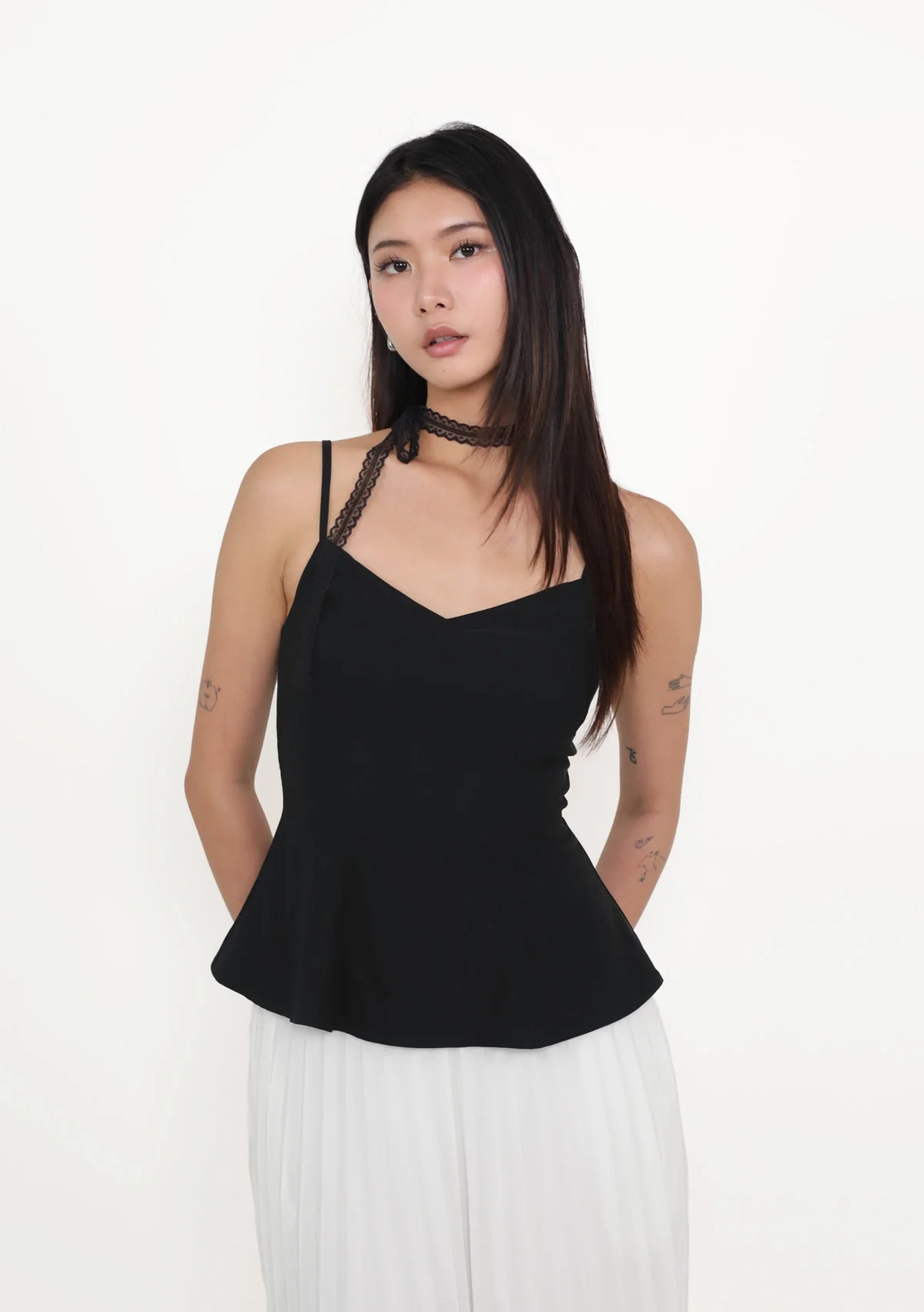 Dulcie Peplum Padded Top - Image 8