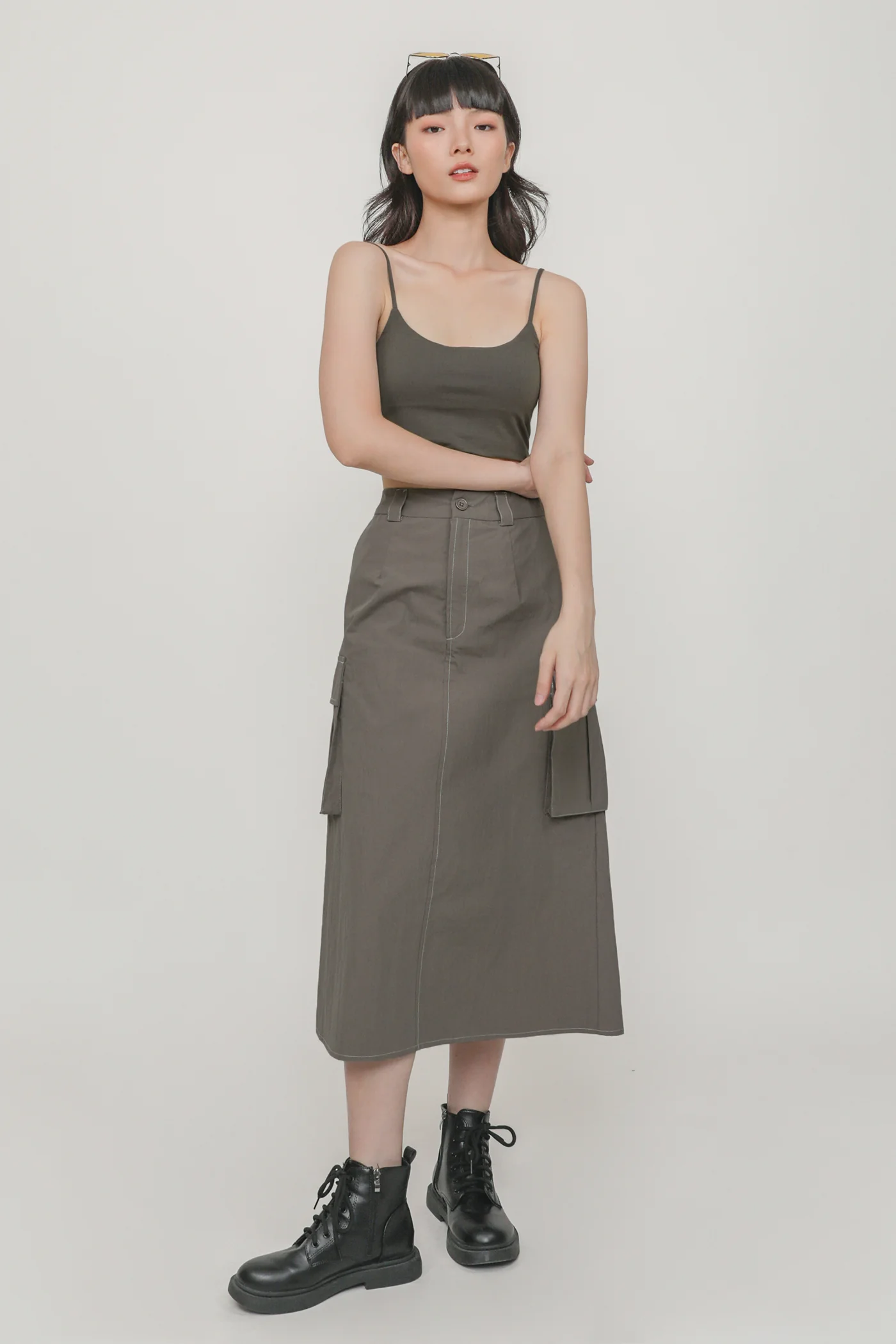 Edith U Neck Padded Top - Image 23