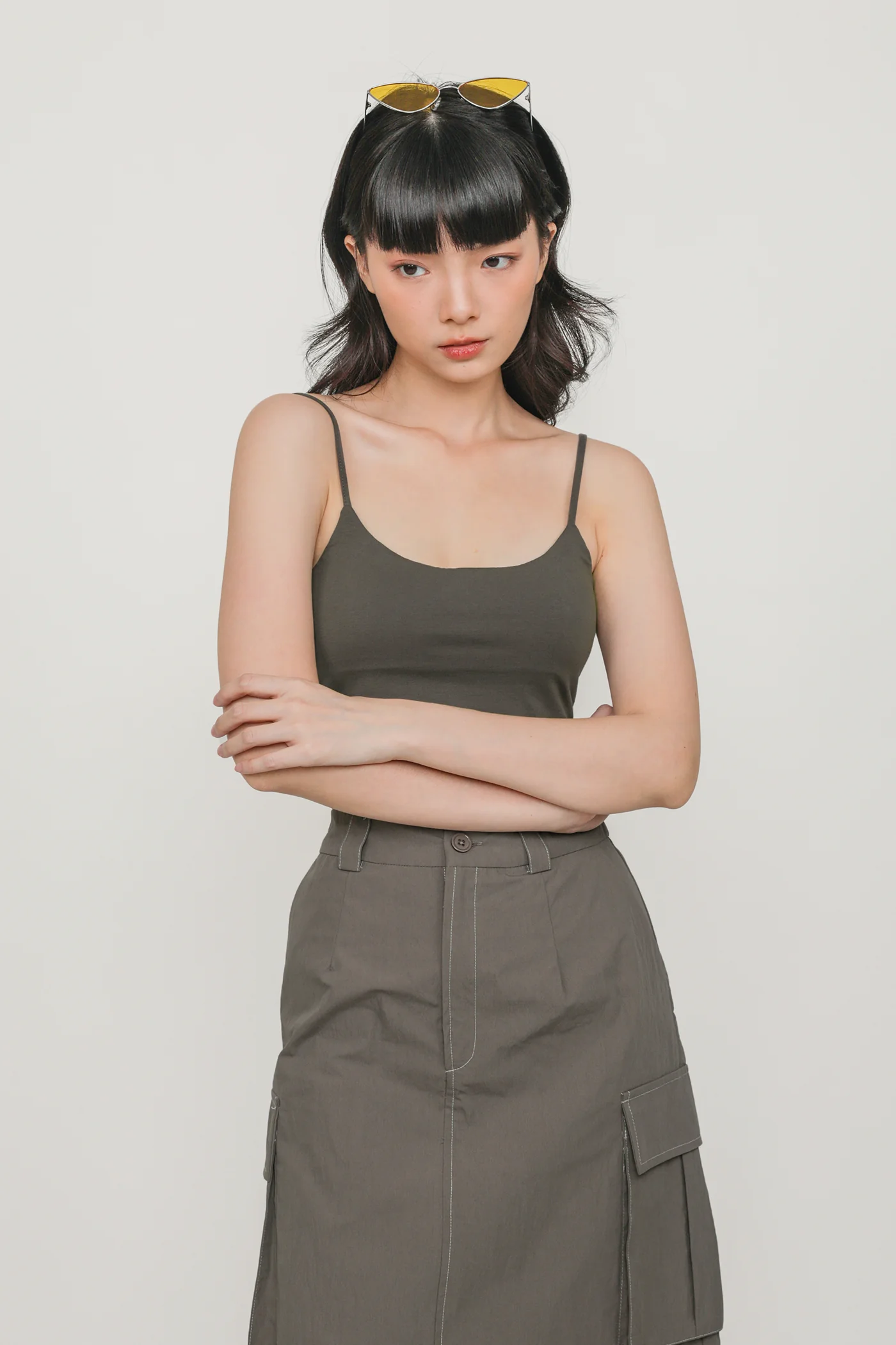 Edith U Neck Padded Top - Image 26
