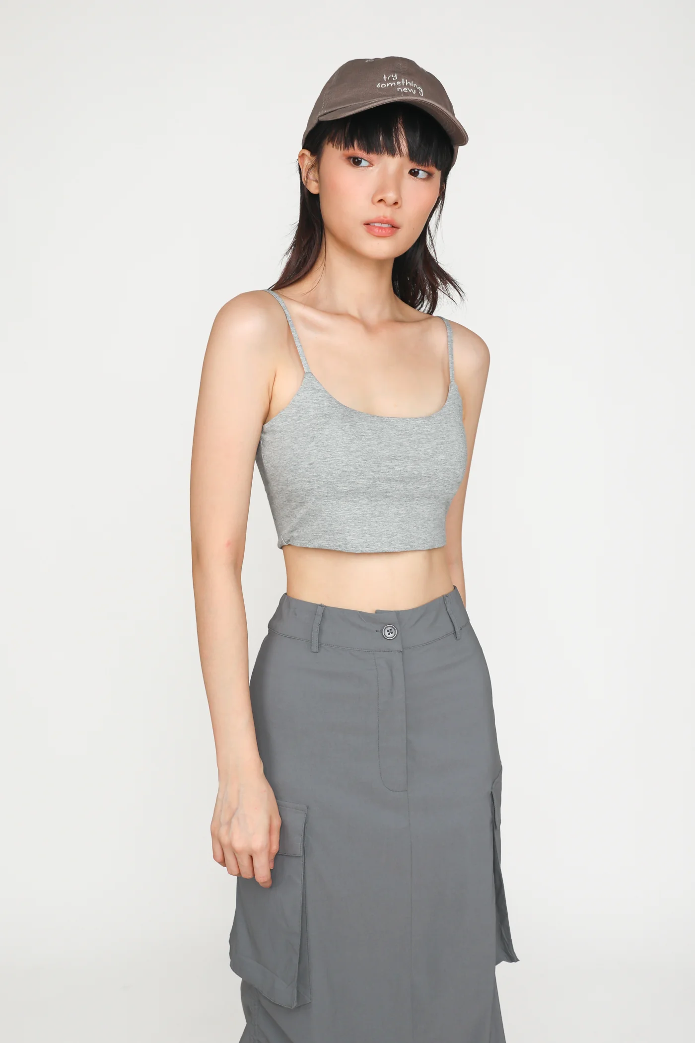 Edith U Neck Padded Top - Image 46