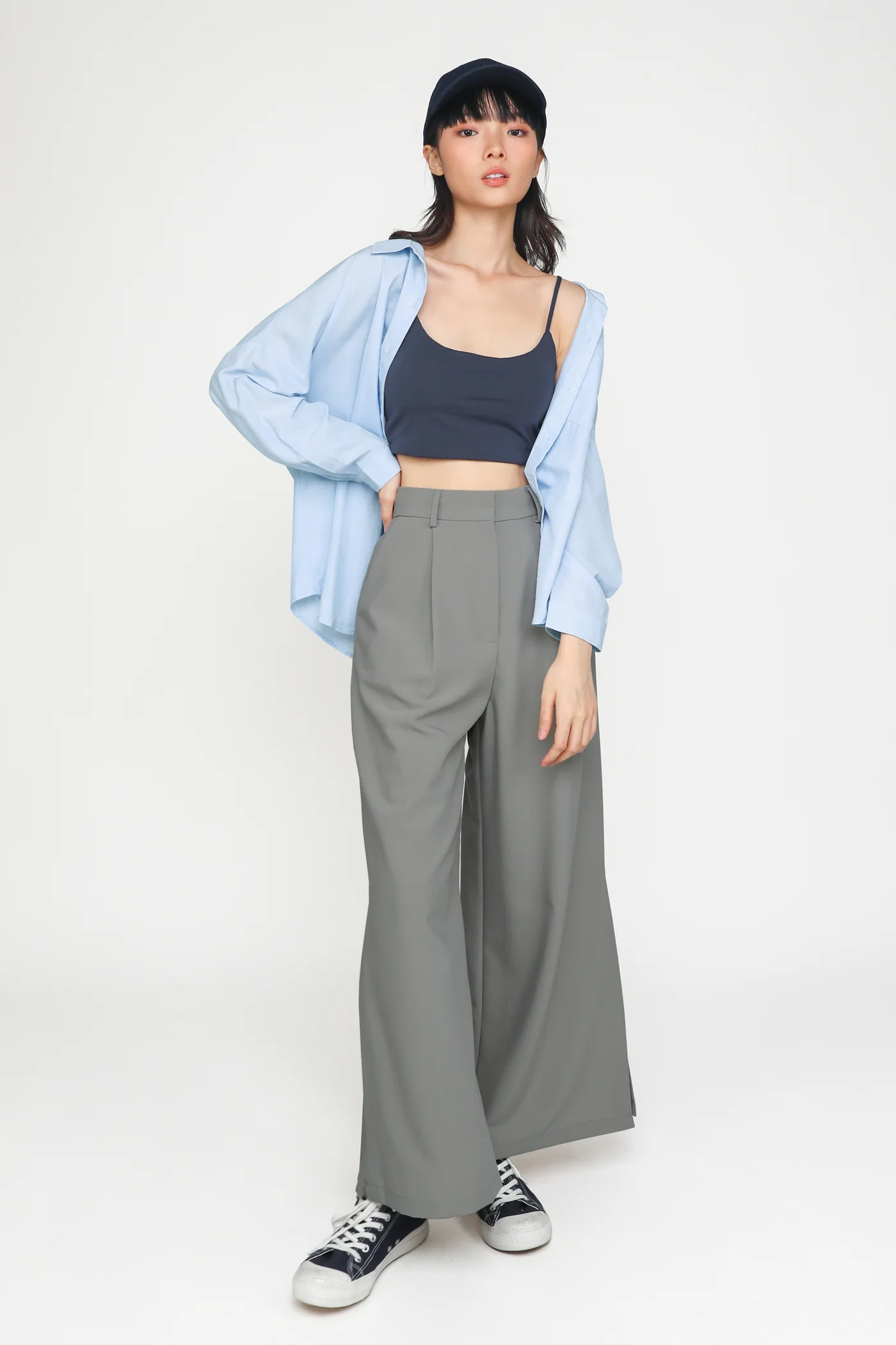 Edith U Neck Padded Top - Image 50