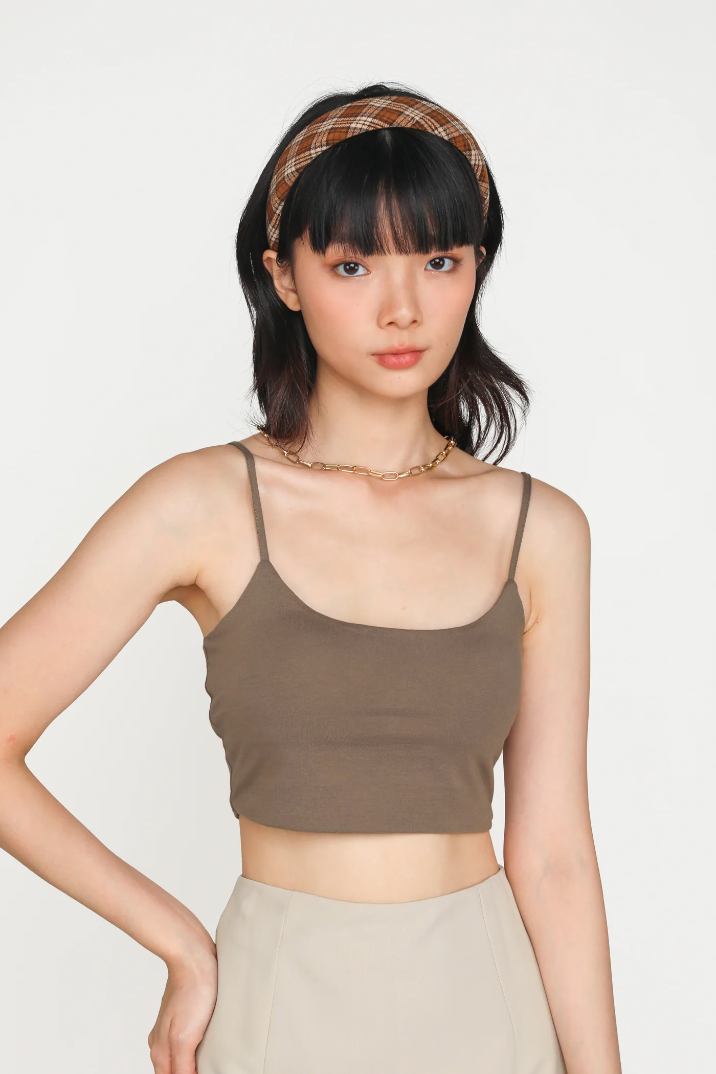 Edith U Neck Padded Top - Image 58
