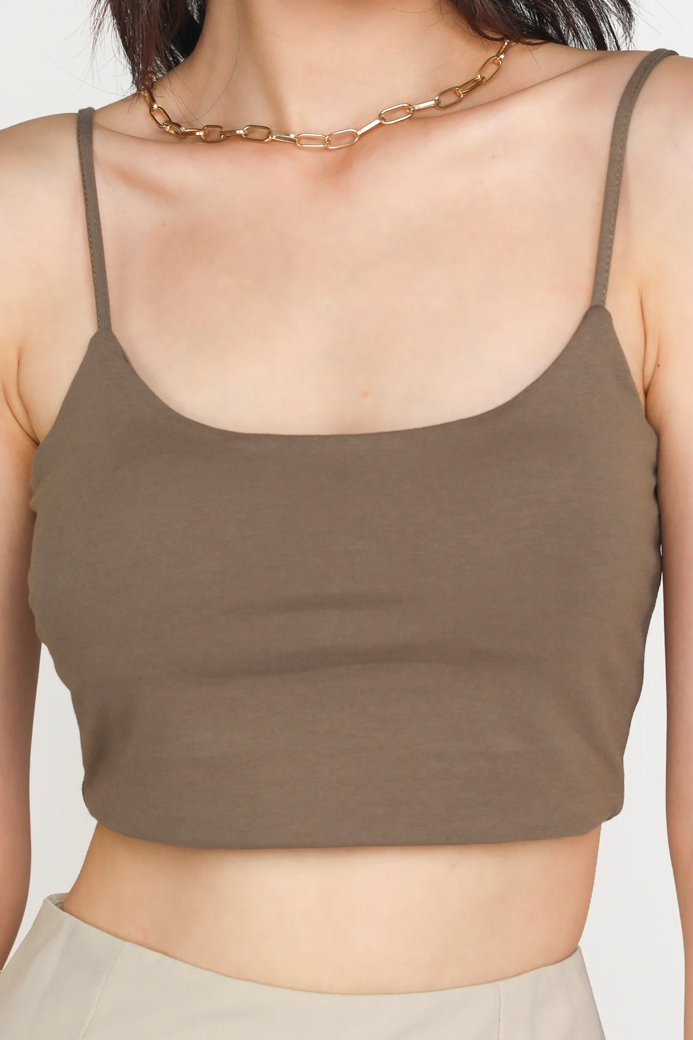 Edith U Neck Padded Top - Image 59