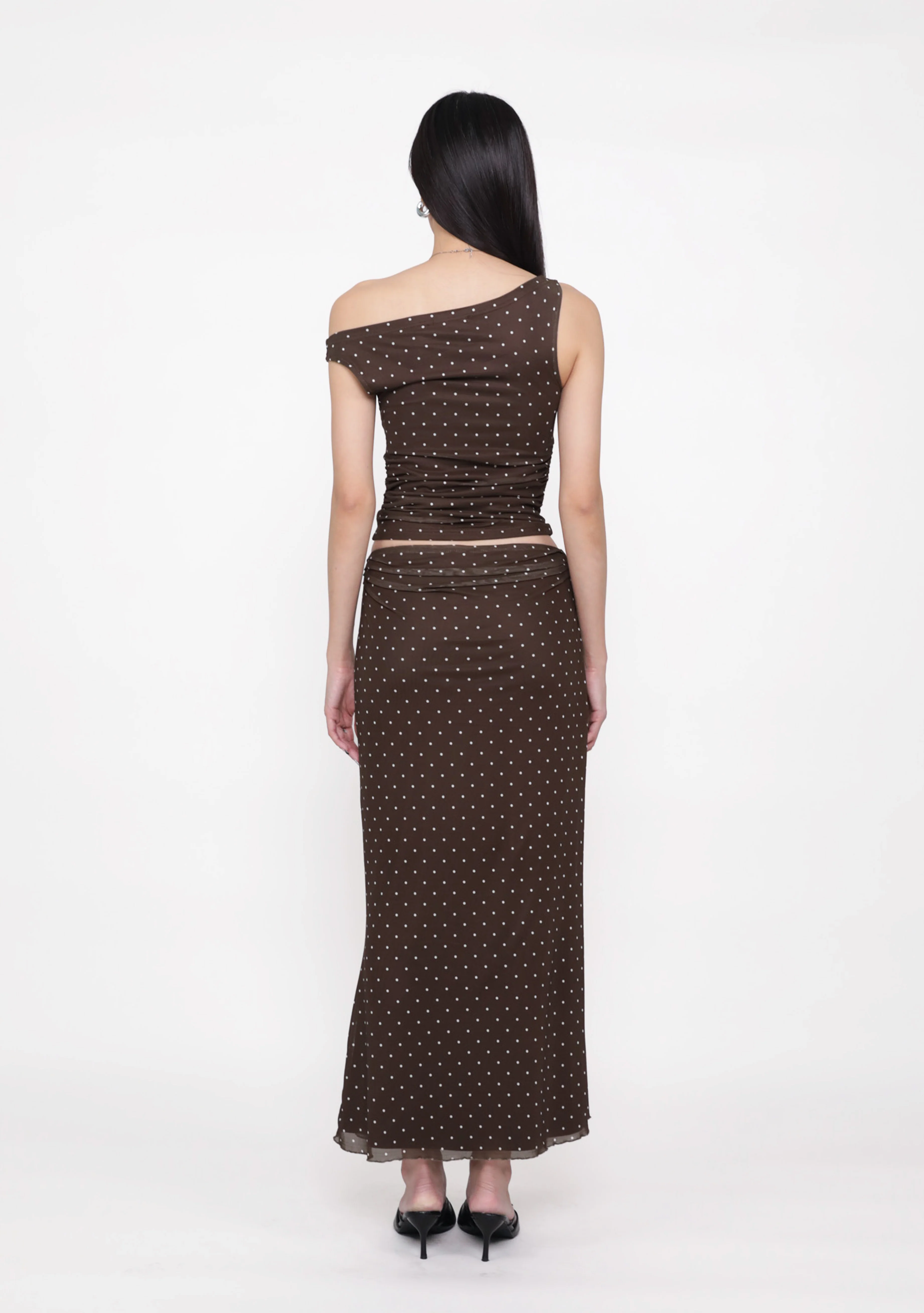 Elara Mesh Fishtail Maxi Skirt (Prints) - Image 15