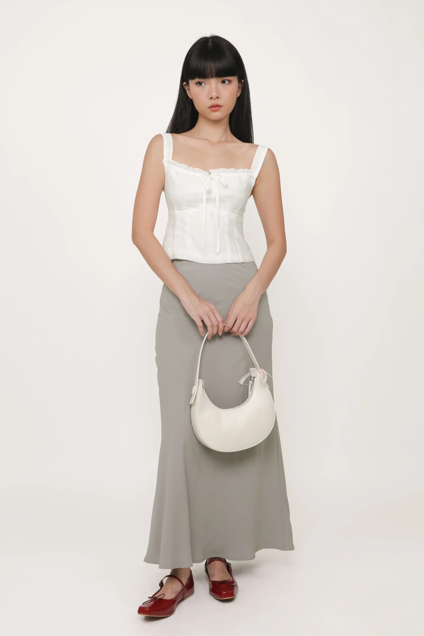 Elayne Frills Tie Front Top - Image 11