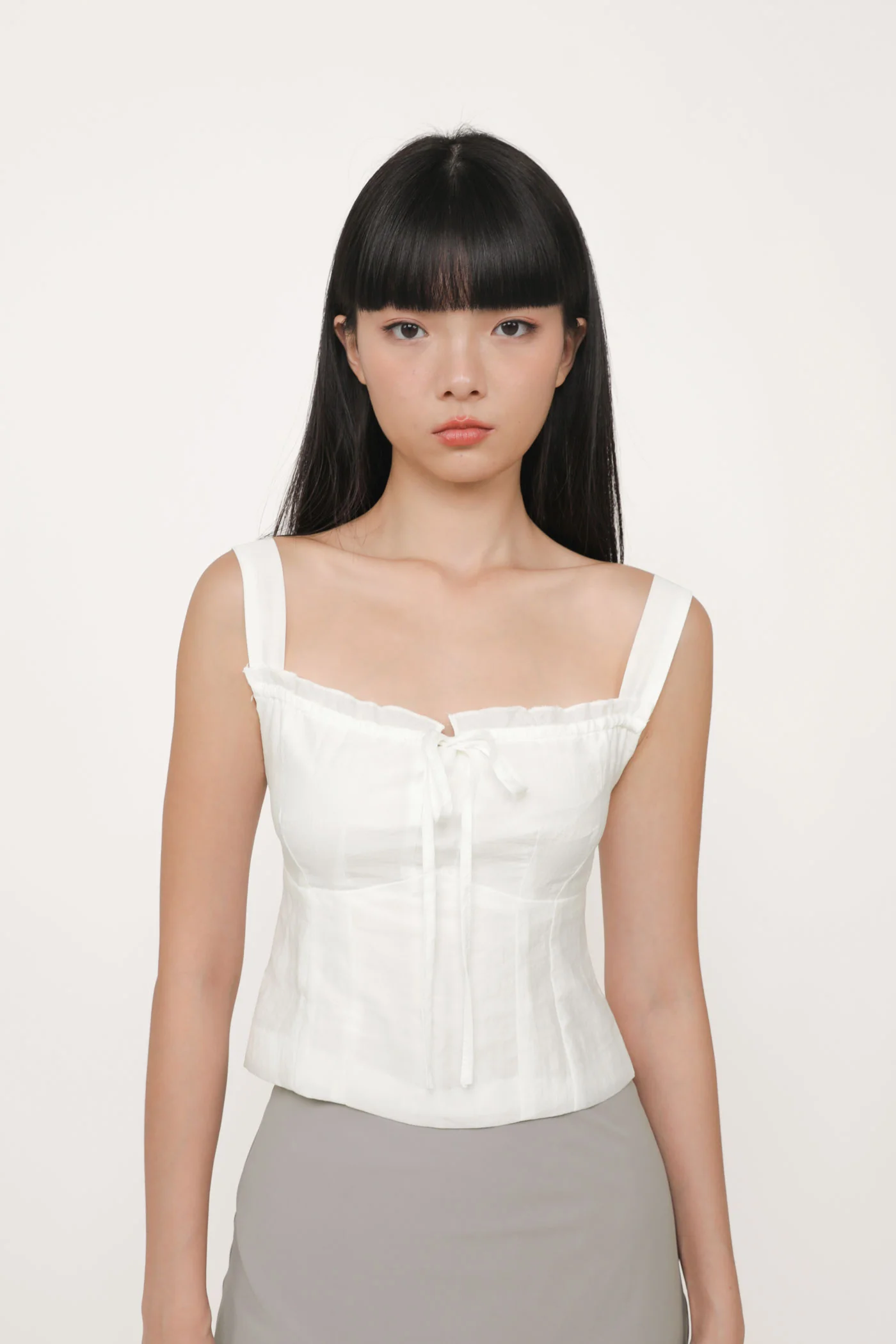 Elayne Frills Tie Front Top - Image 14