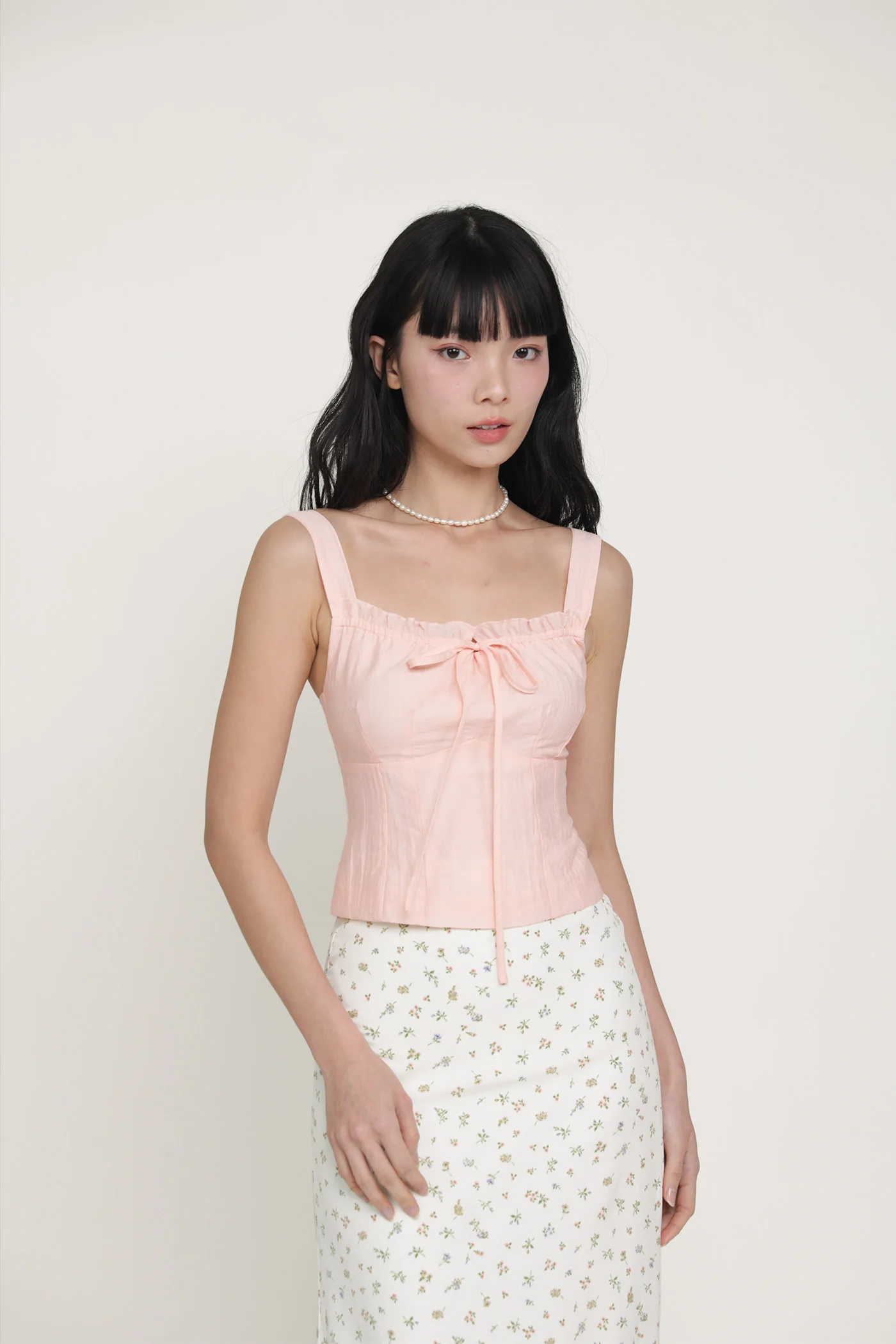 Elayne Frills Tie Front Top - Image 44
