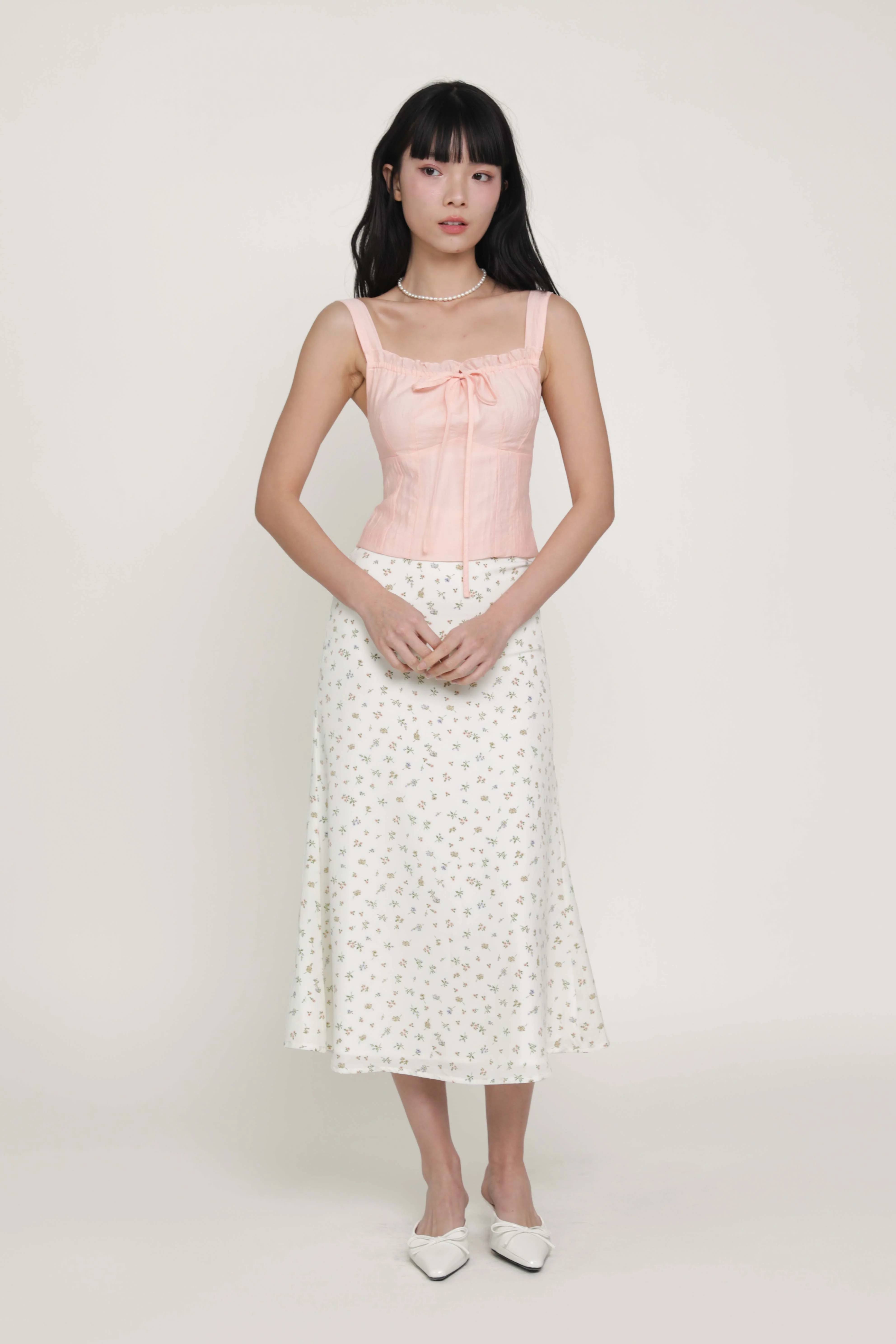 Elayne Frills Tie Front Top - Image 45