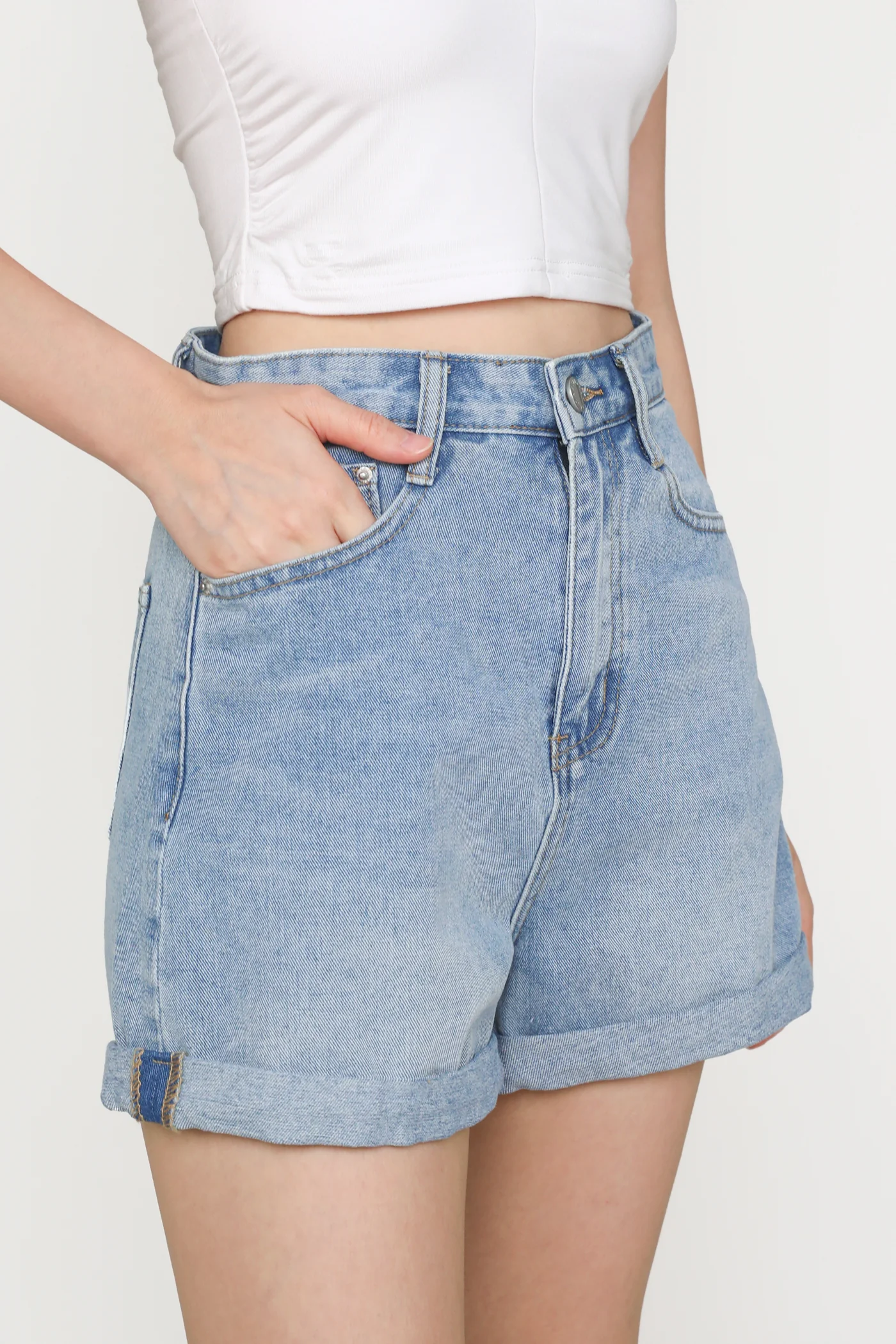 Elementary Denim Shorts - Image 10
