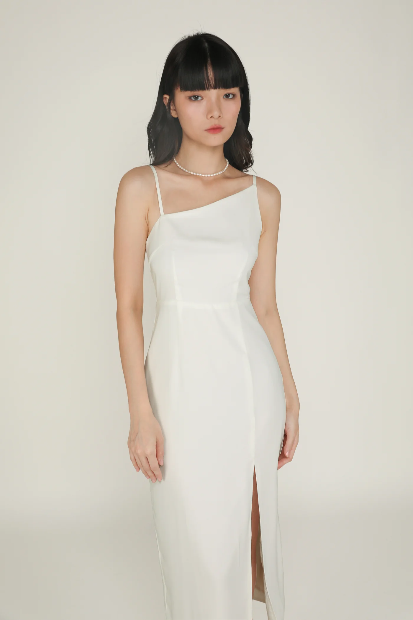 Eli Asymmetrical Midi Dress - Image 16
