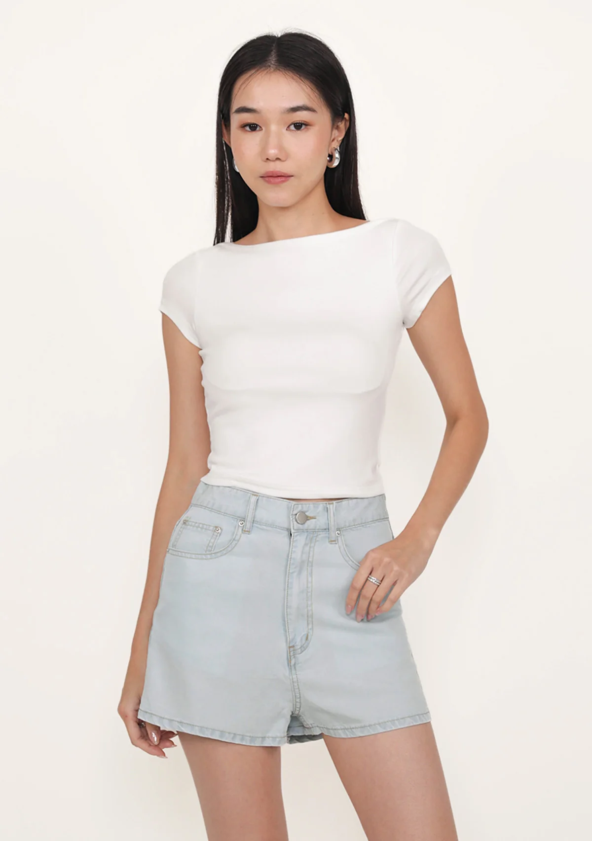 Elia Soft Denim Shorts