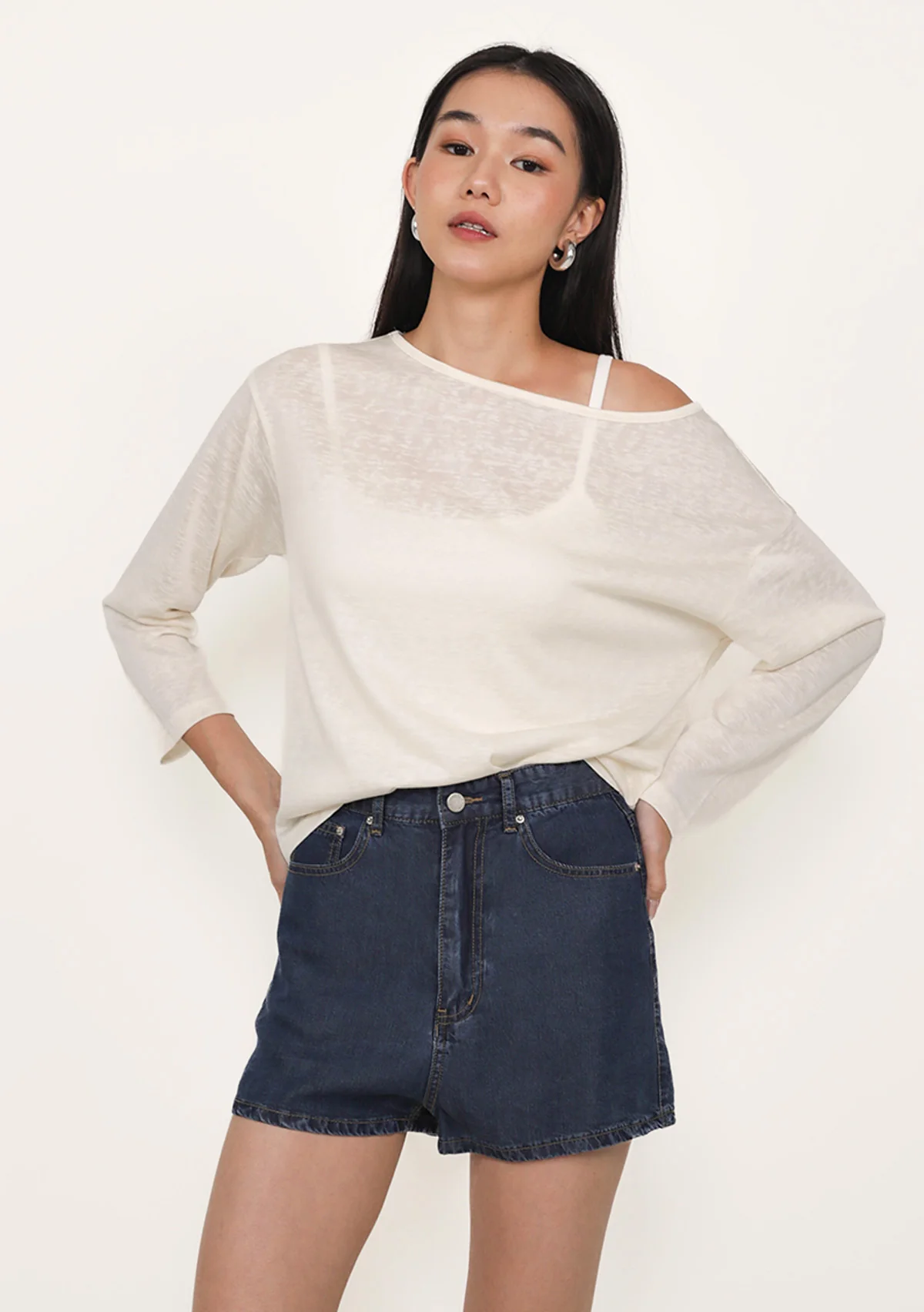 Elia Soft Denim Shorts - Image 7