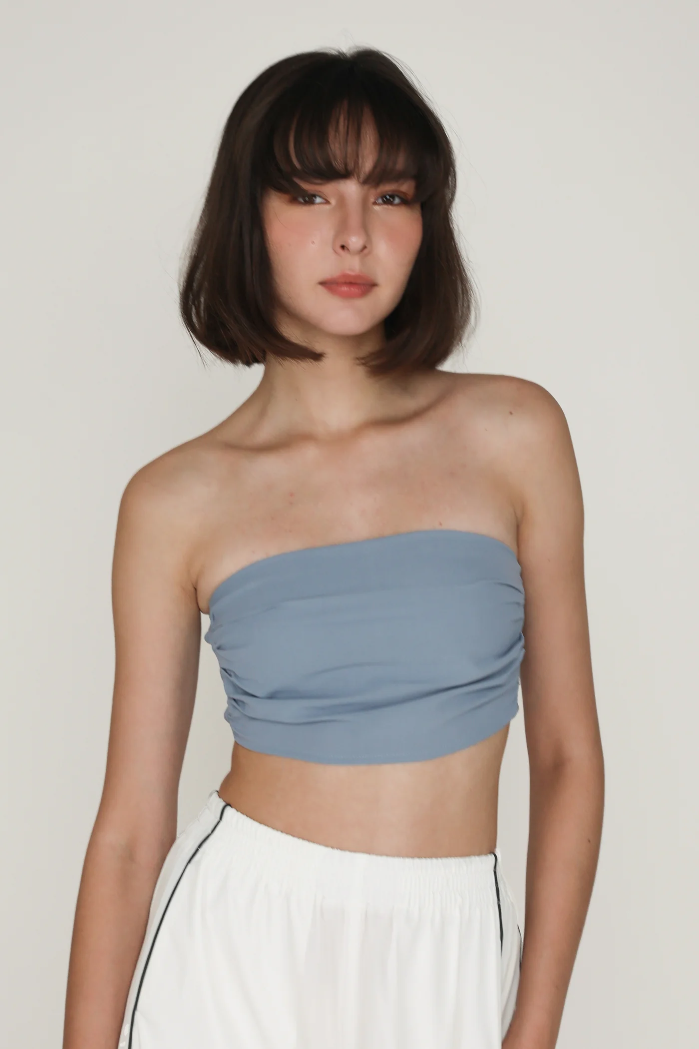 Ellena Ruched Tube Top - Image 11