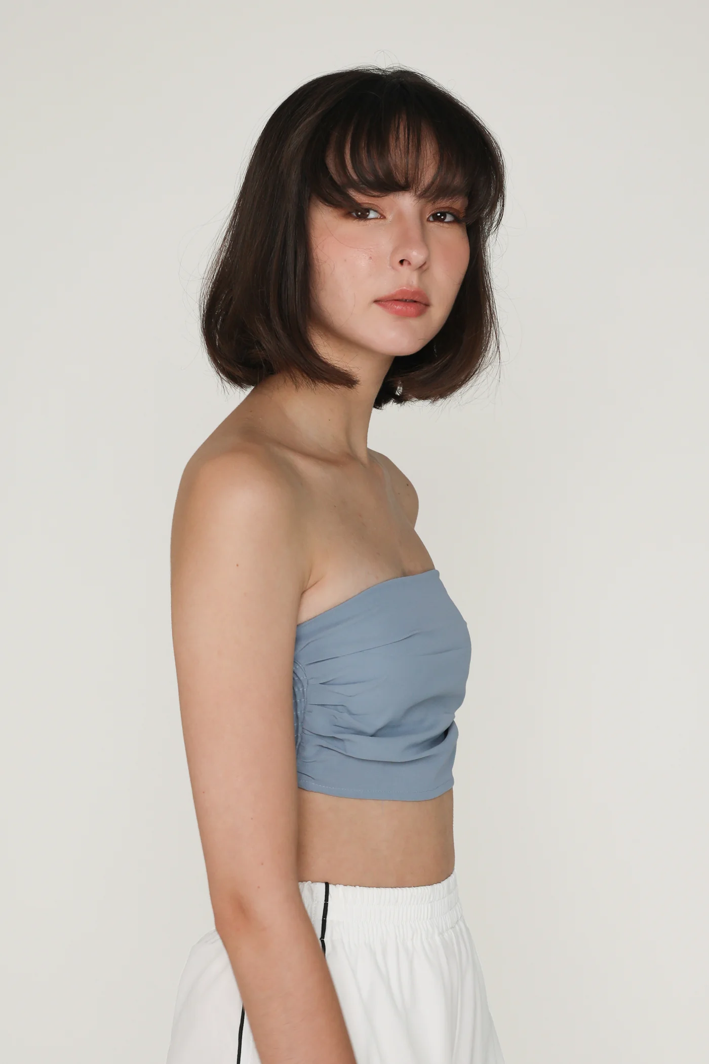 Ellena Ruched Tube Top - Image 12