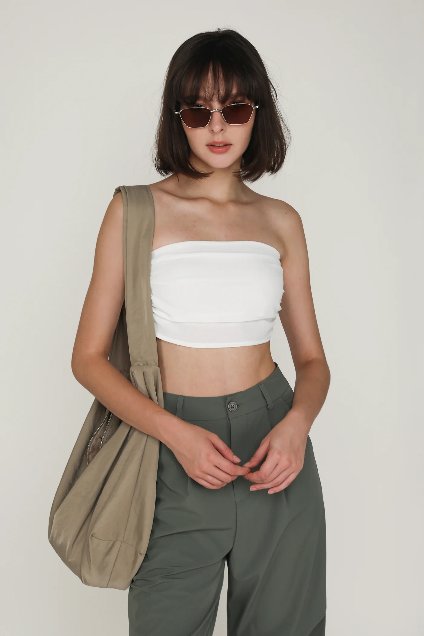 Ellena Ruched Tube Top - Image 15