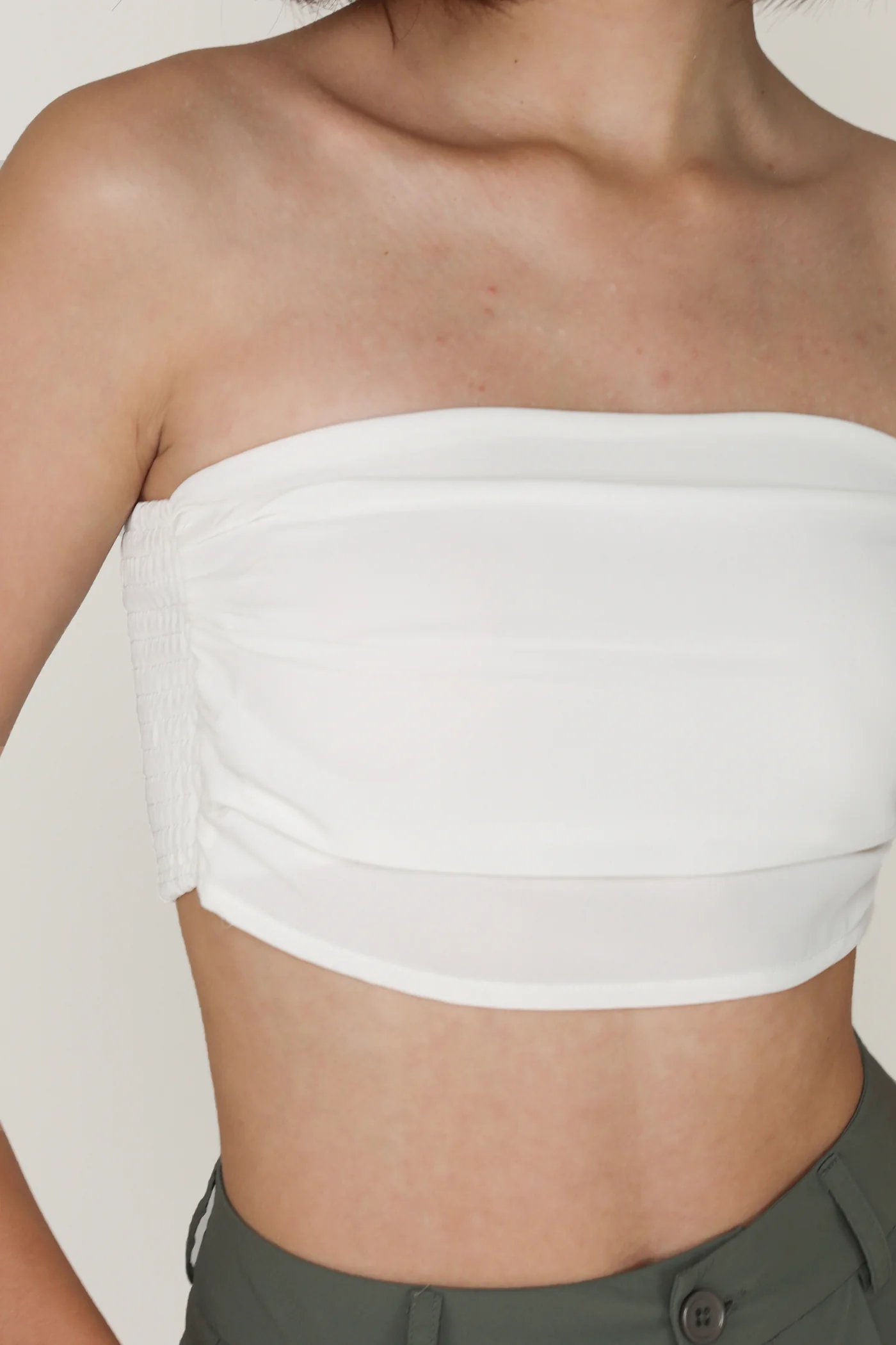 Ellena Ruched Tube Top - Image 18