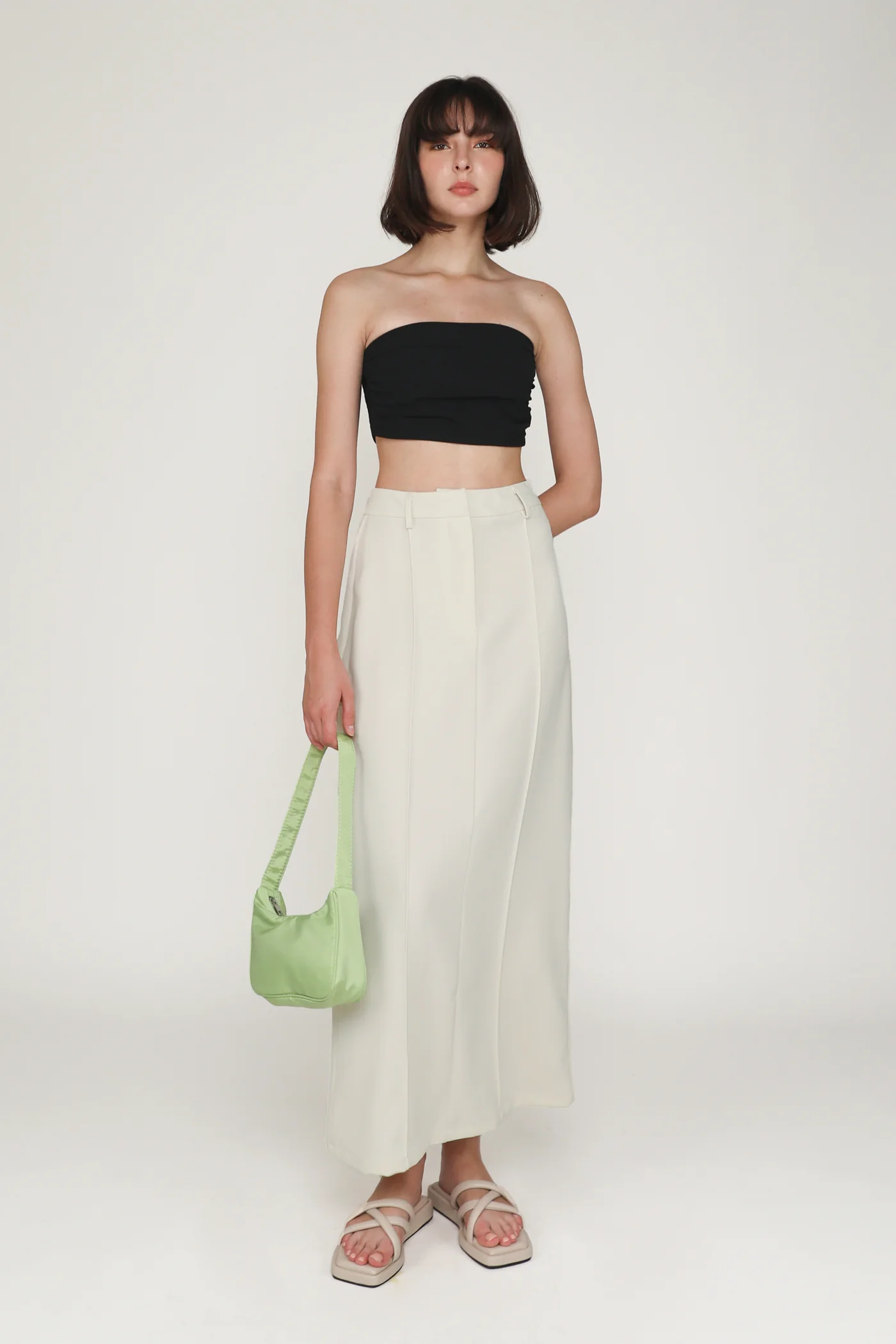 Ellena Ruched Tube Top - Image 2