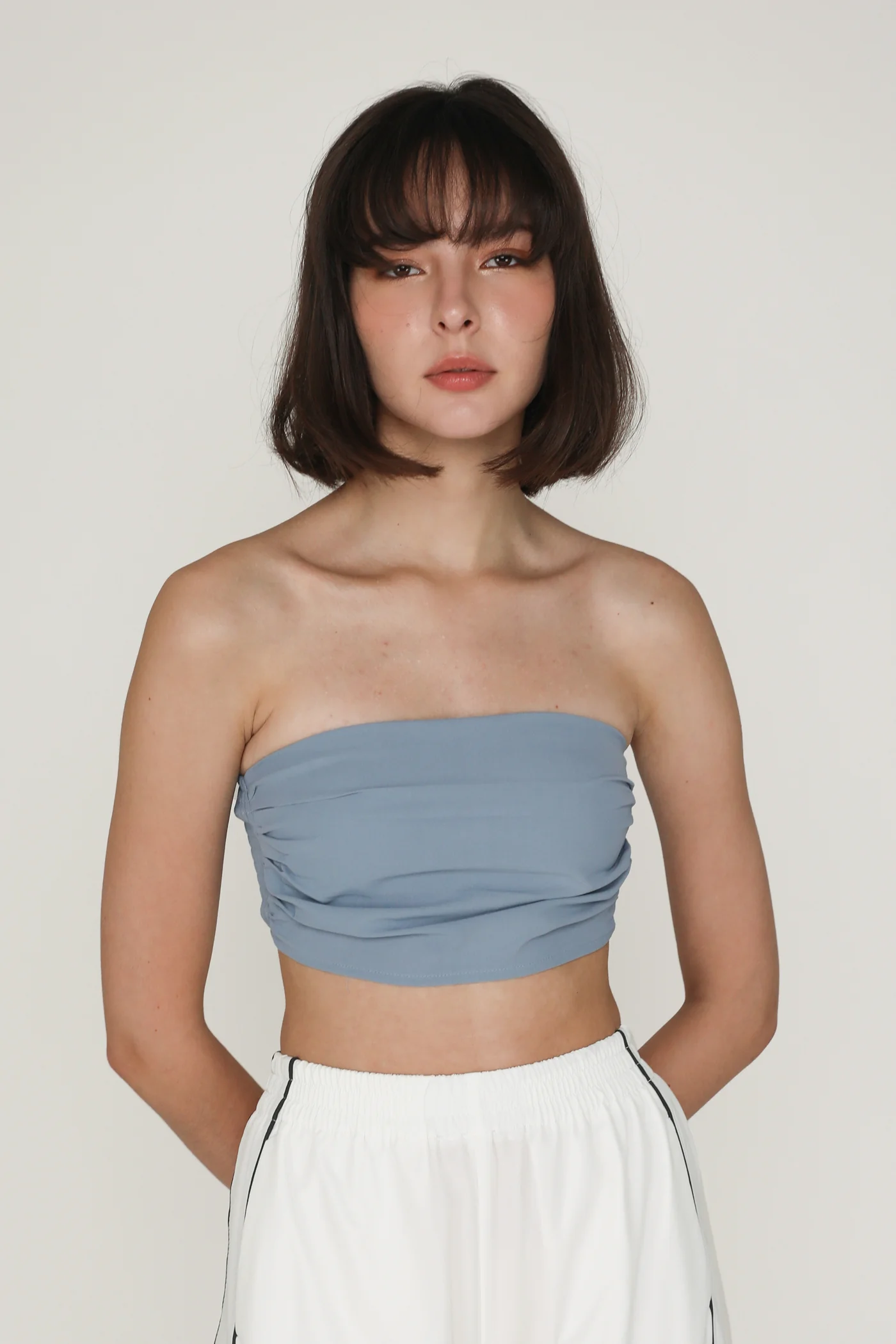 Ellena Ruched Tube Top - Image 9