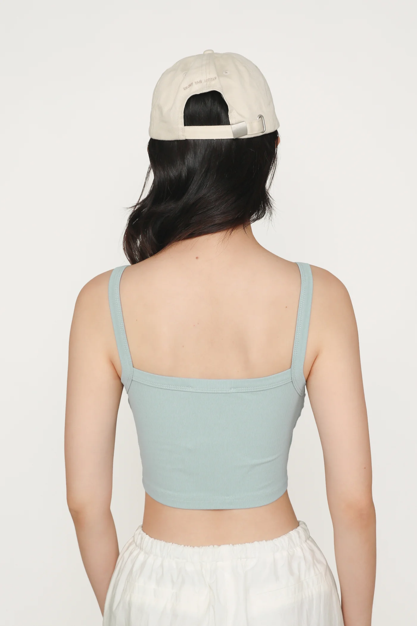 Elsa Square Neckline Ribbed Padded Top - Image 14