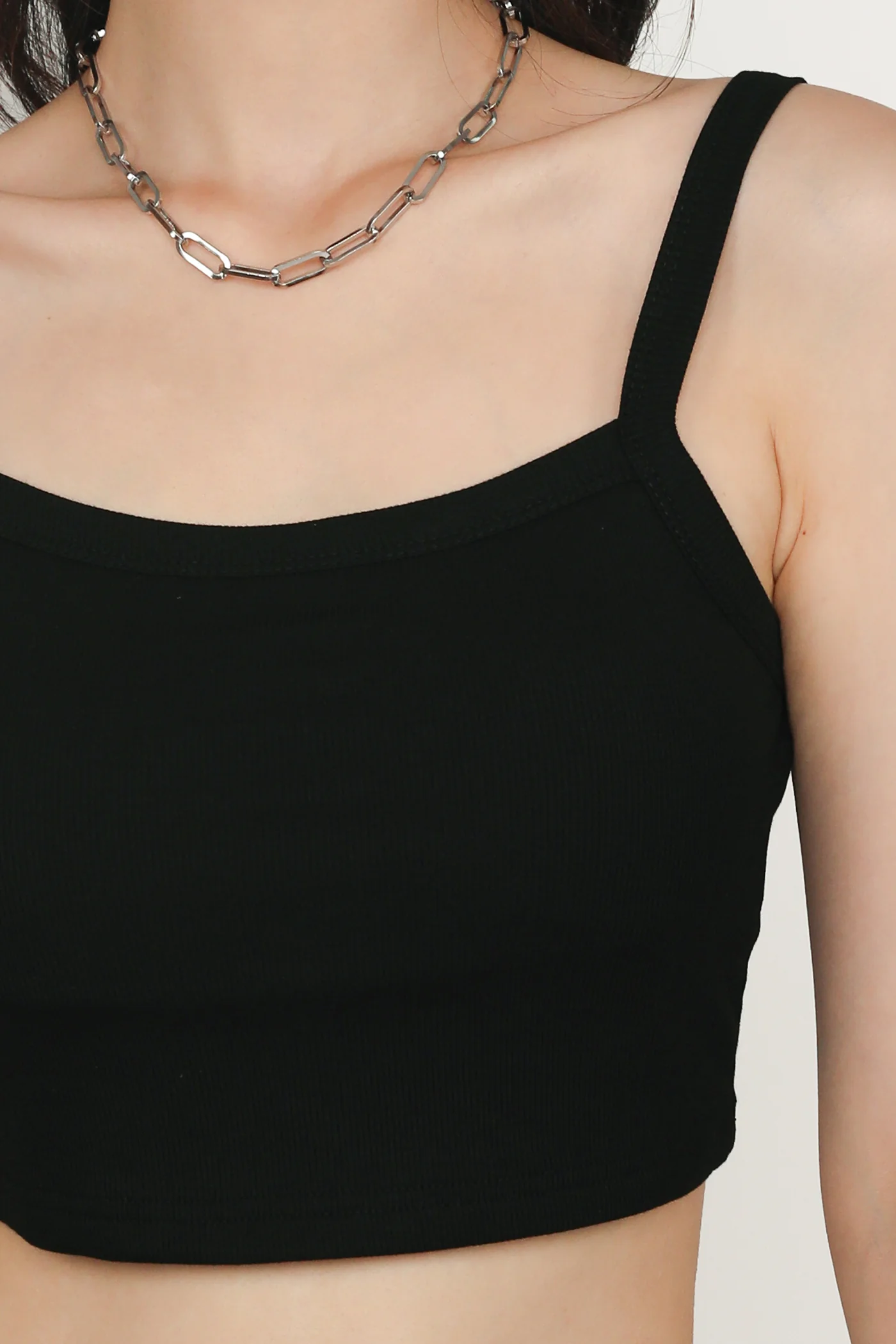 Elsa Square Neckline Ribbed Padded Top - Image 31