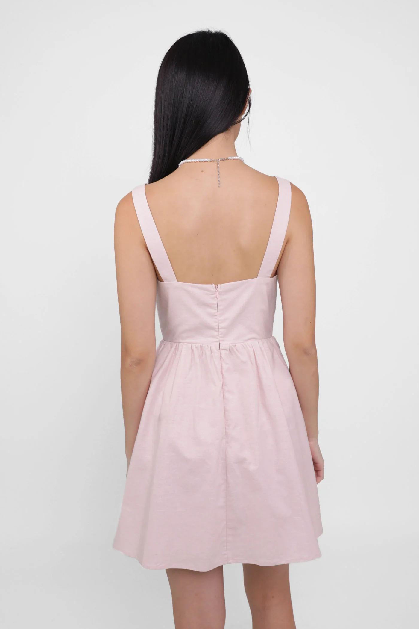 Erica Corset Linen Dress - Image 22