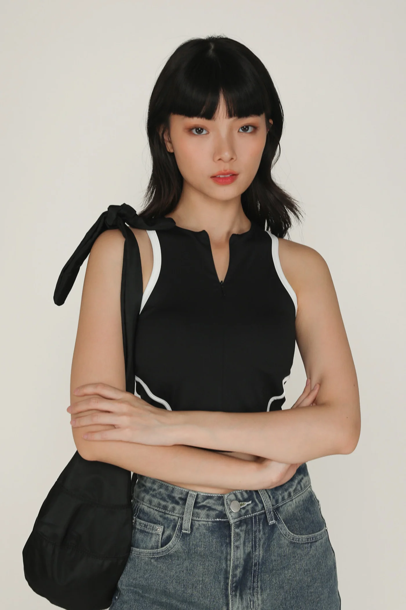 Eris Zip Front Padded Top - Image 9