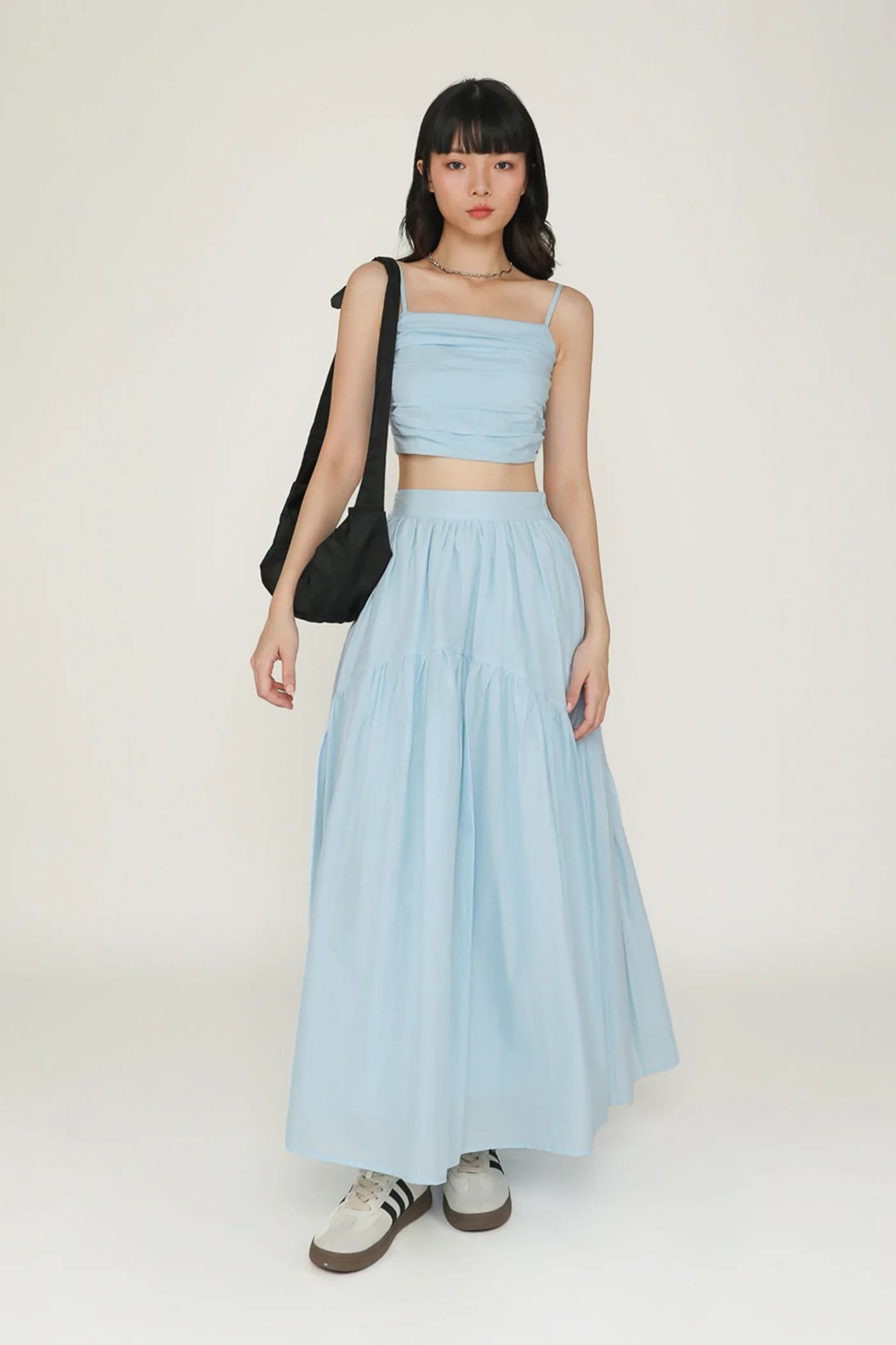 Eryn Ruched Side Crop Top - Image 16