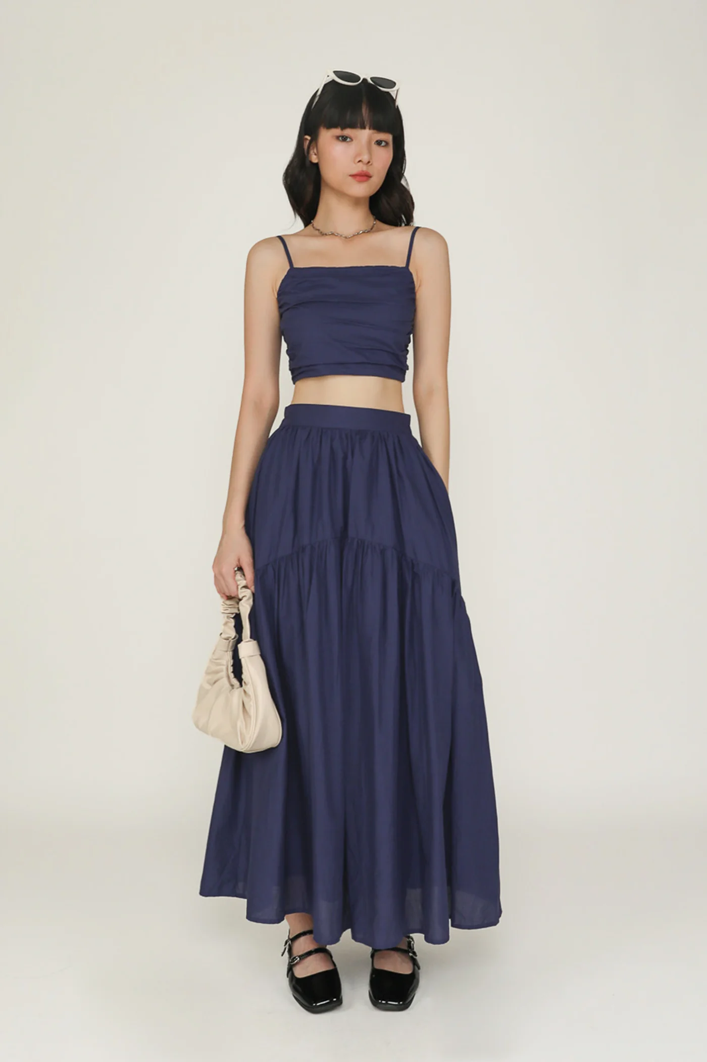 Eryn Ruched Side Crop Top - Image 23