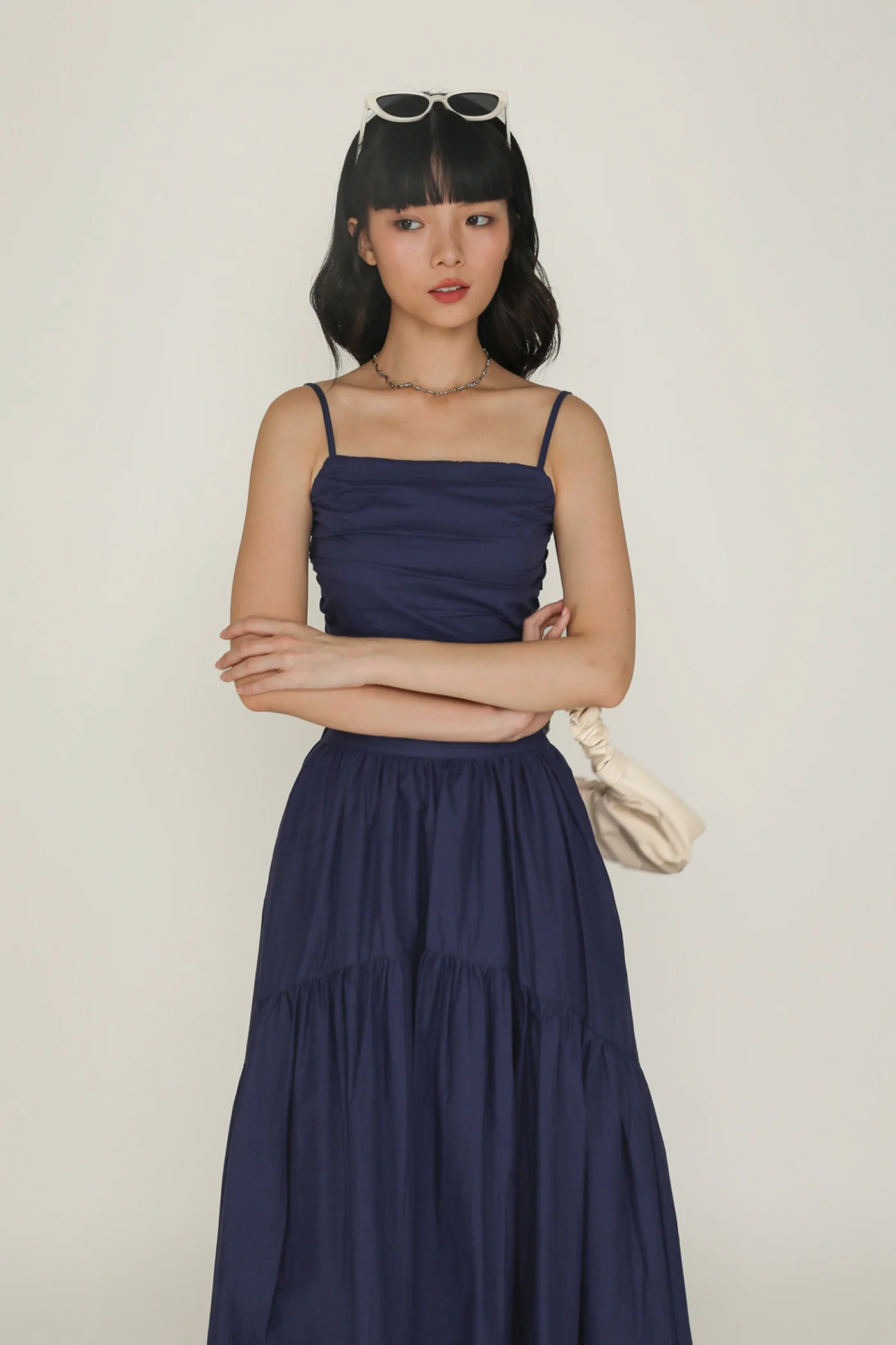 Eryn Ruched Side Crop Top - Image 26