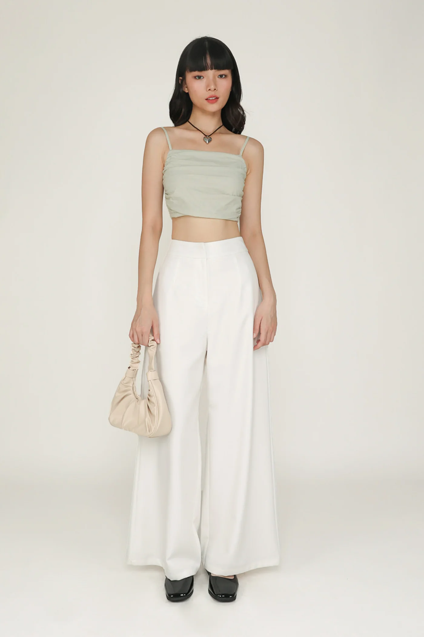 Eryn Ruched Side Crop Top - Image 29