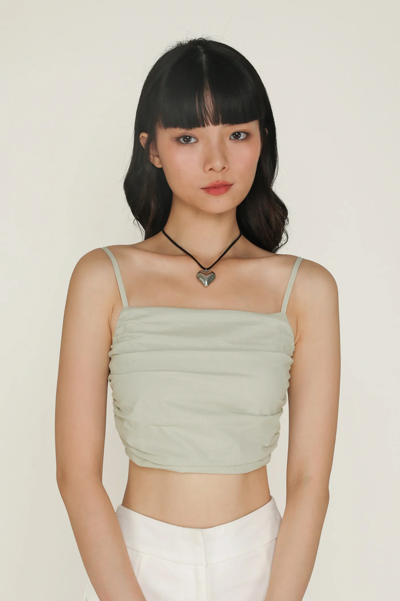 Eryn Ruched Side Crop Top - Image 33