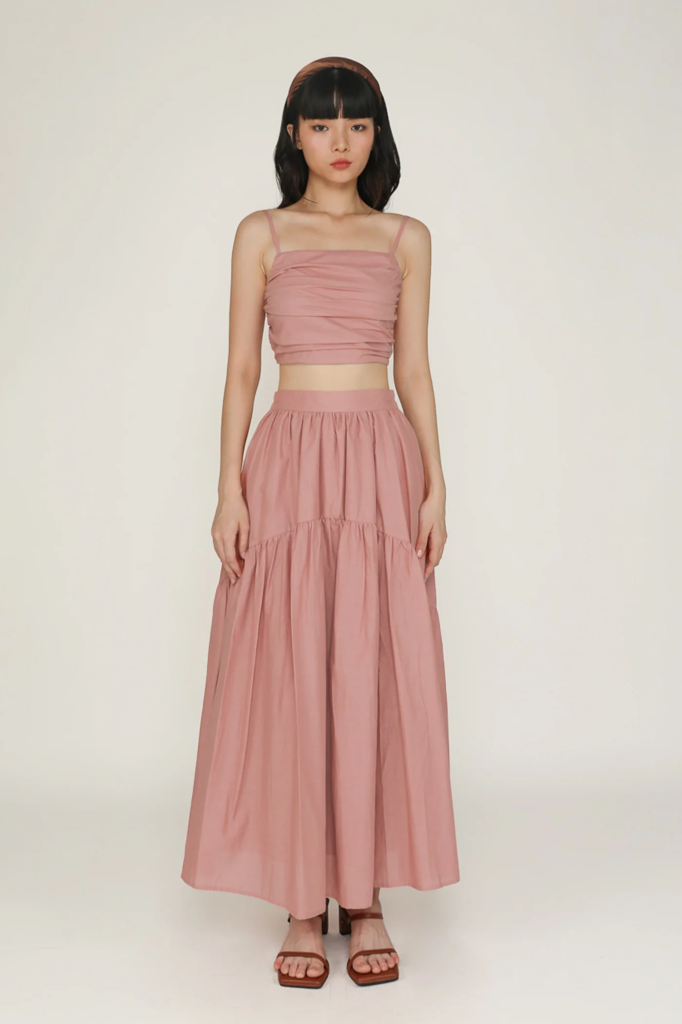 Eryn Ruched Side Crop Top - Image 37