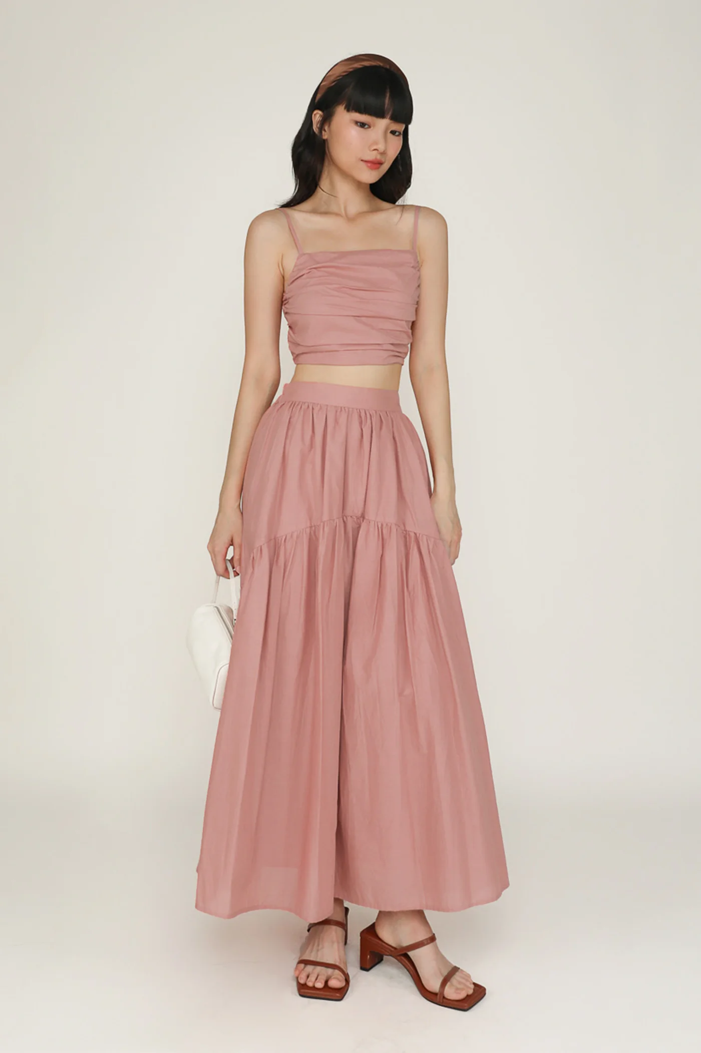 Eryn Ruched Side Crop Top - Image 41