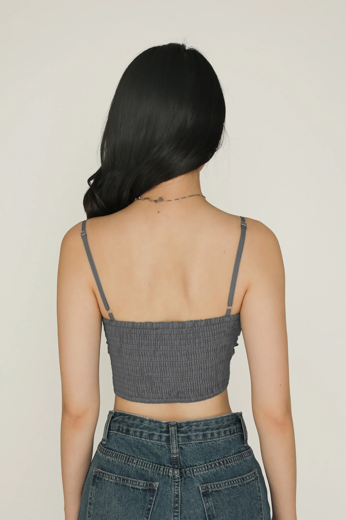 Eryn Ruched Side Crop Top - Image 56