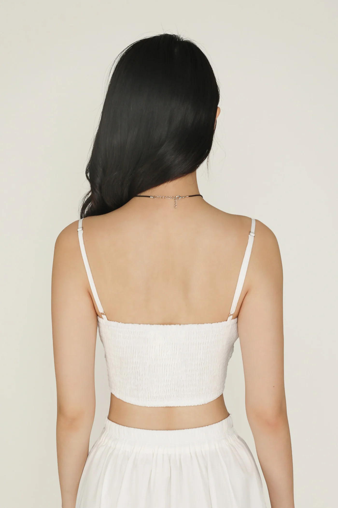 Eryn Ruched Side Crop Top - Image 7
