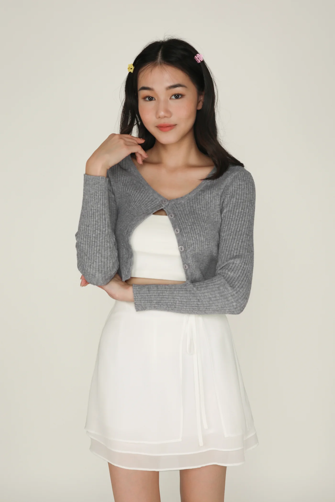 Estella Chiffon Layered Skorts - Image 3