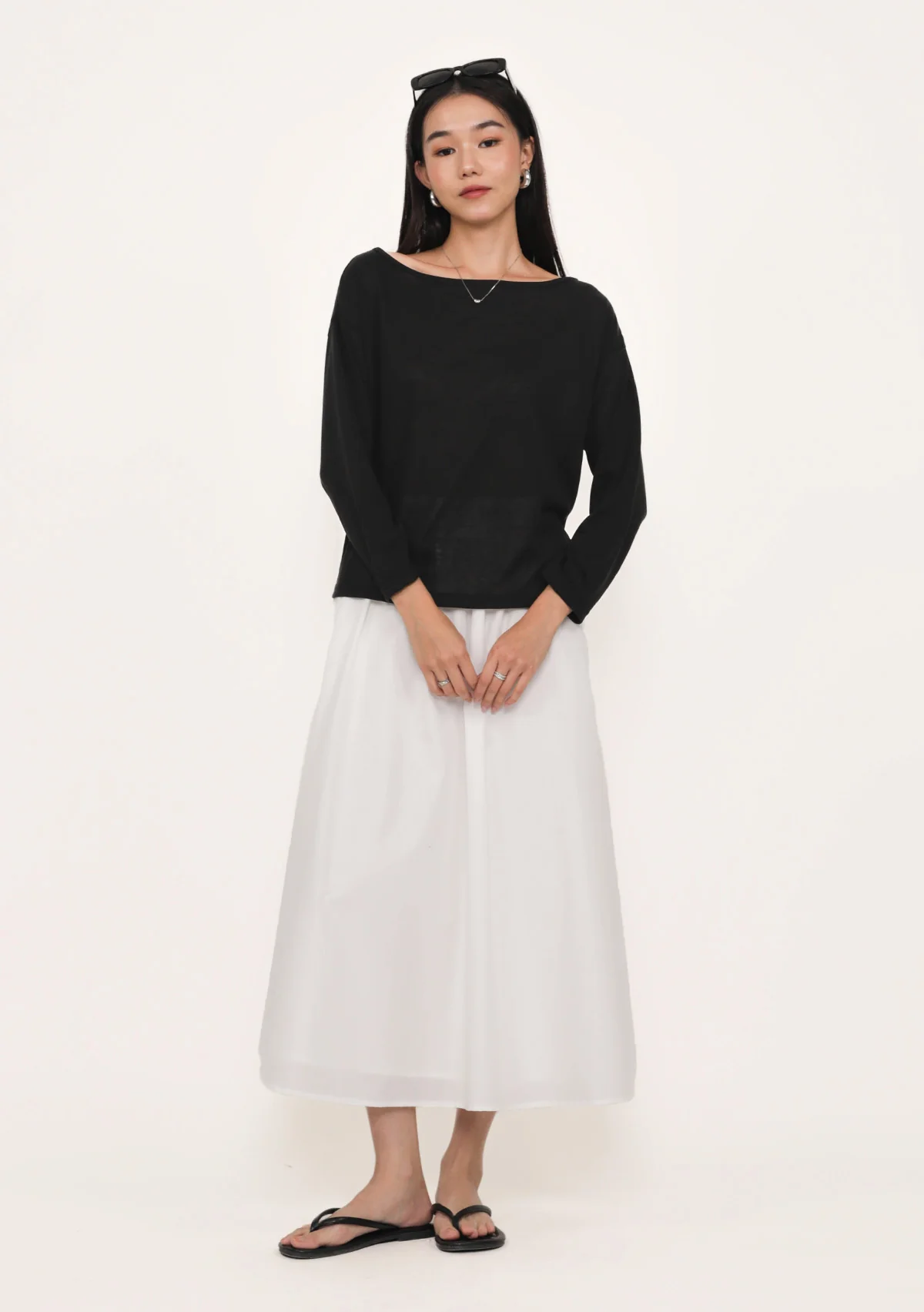 [ETA EARLY SEP] BACKORDER Henri Long Sleeve Sheer Top - Image 4