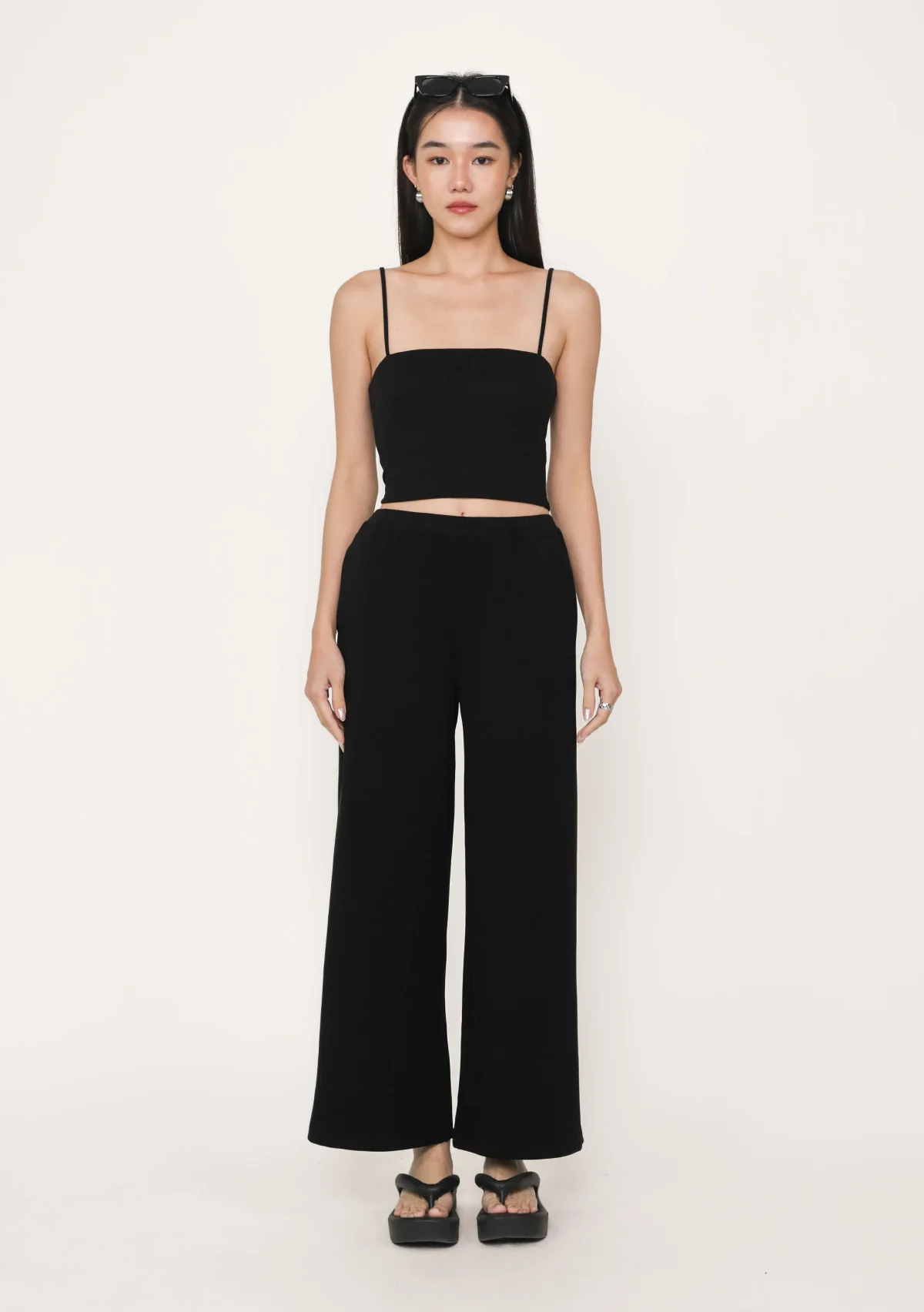 Elena Padded Crop Top (Lyocell) - Image 5