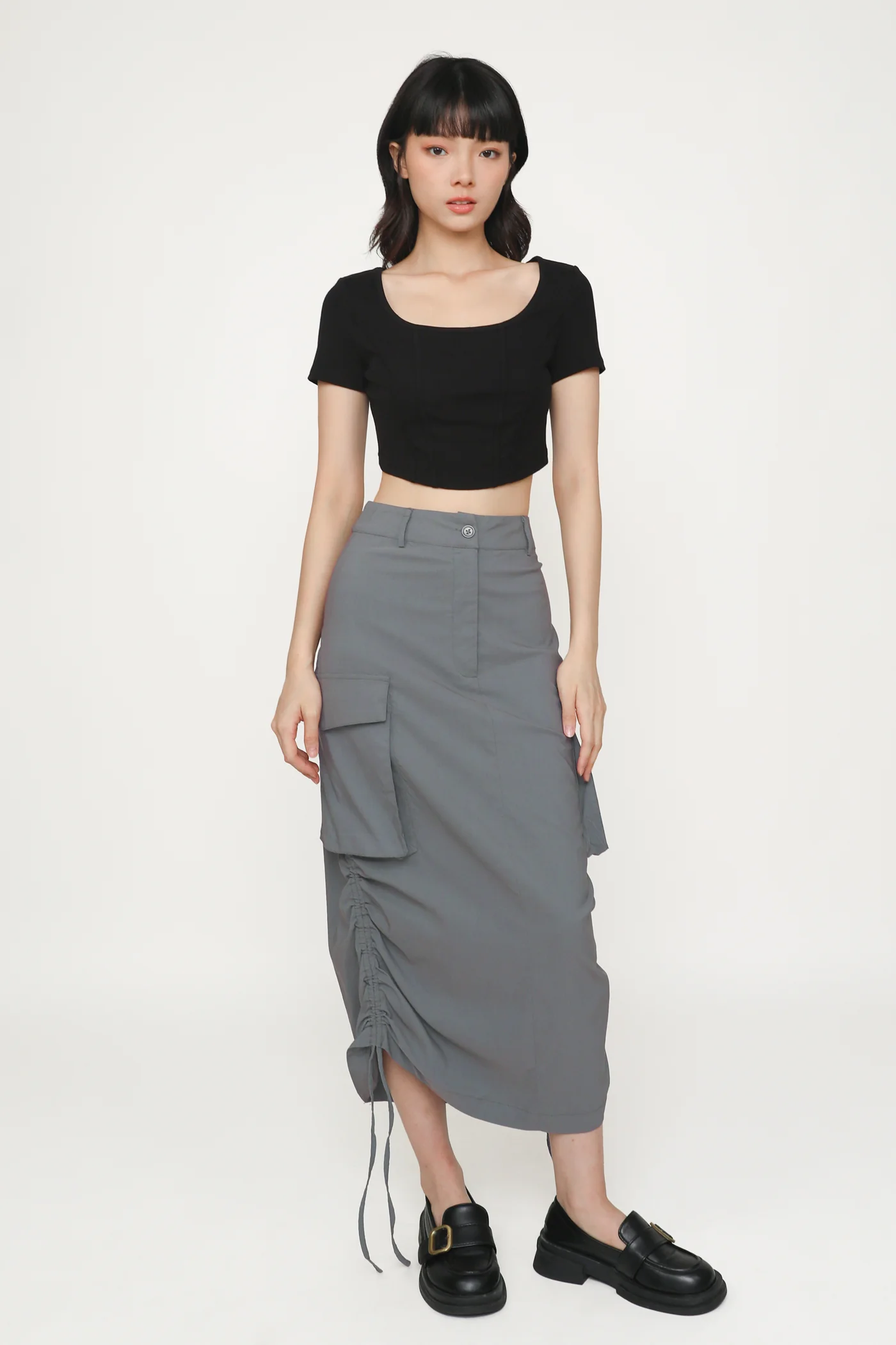 Eunice Curved Hem Tee - Image 13