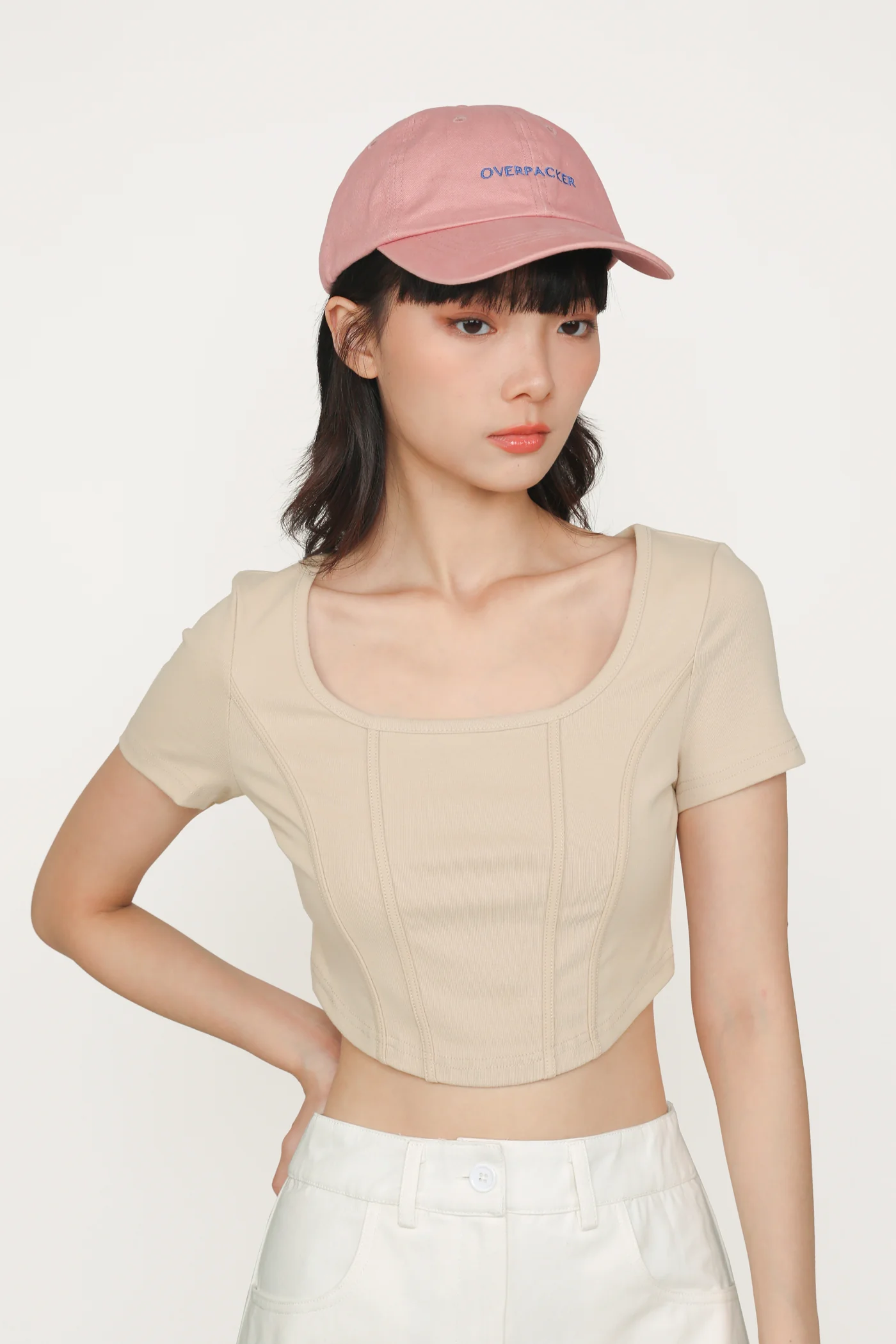 Eunice Curved Hem Tee - Image 18