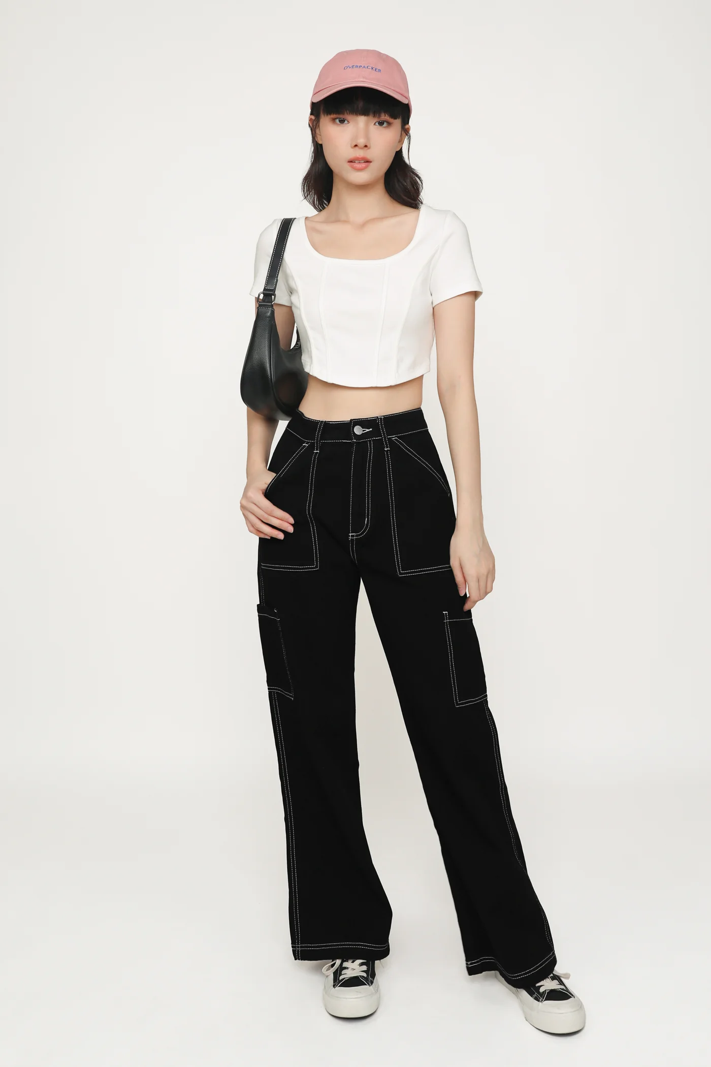 Eunice Curved Hem Tee - Image 2
